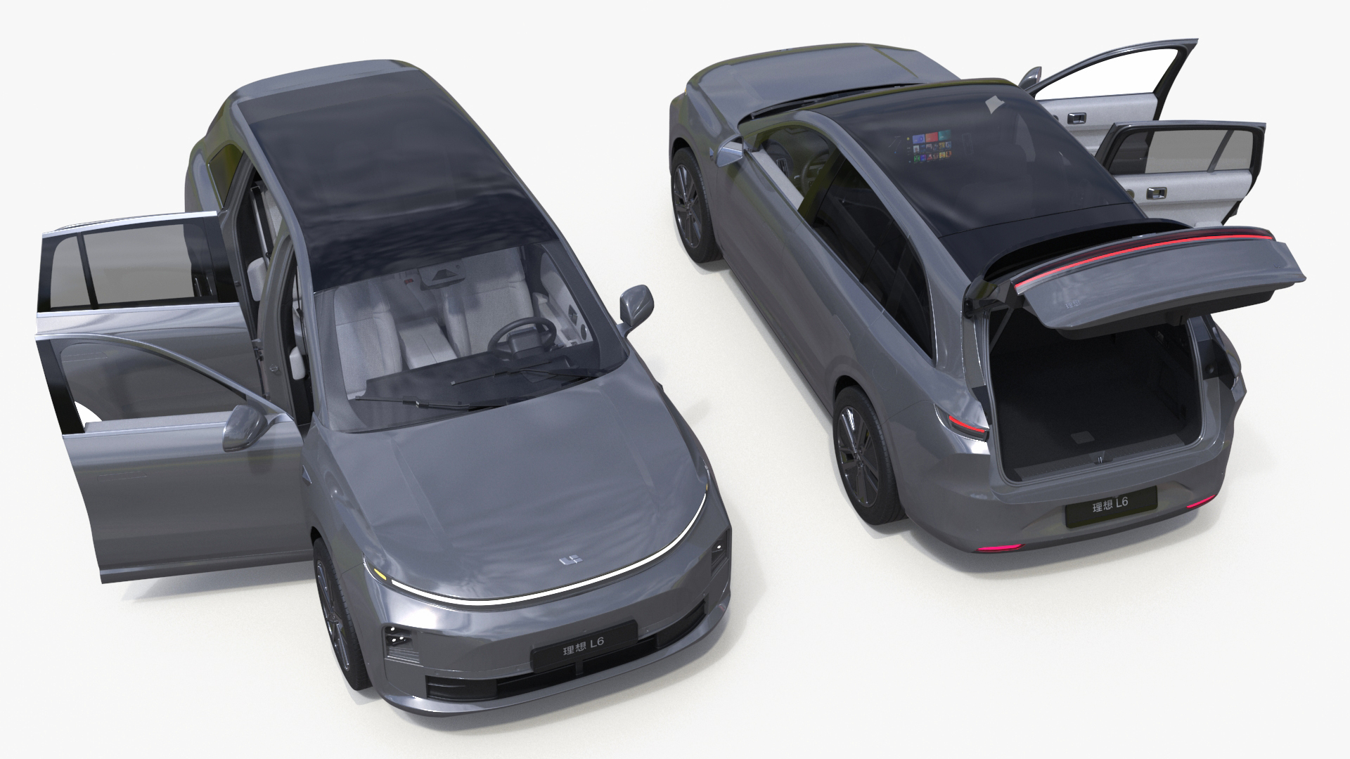 3D LiXiang L6 Space Grey