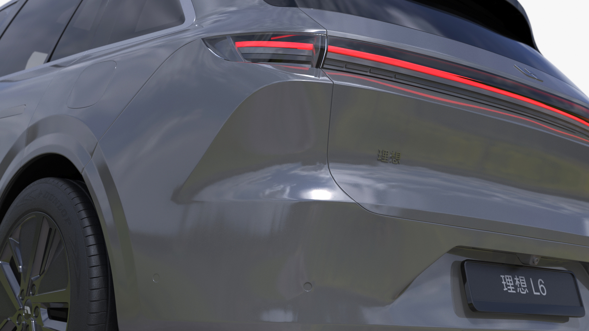 3D LiXiang L6 Space Grey