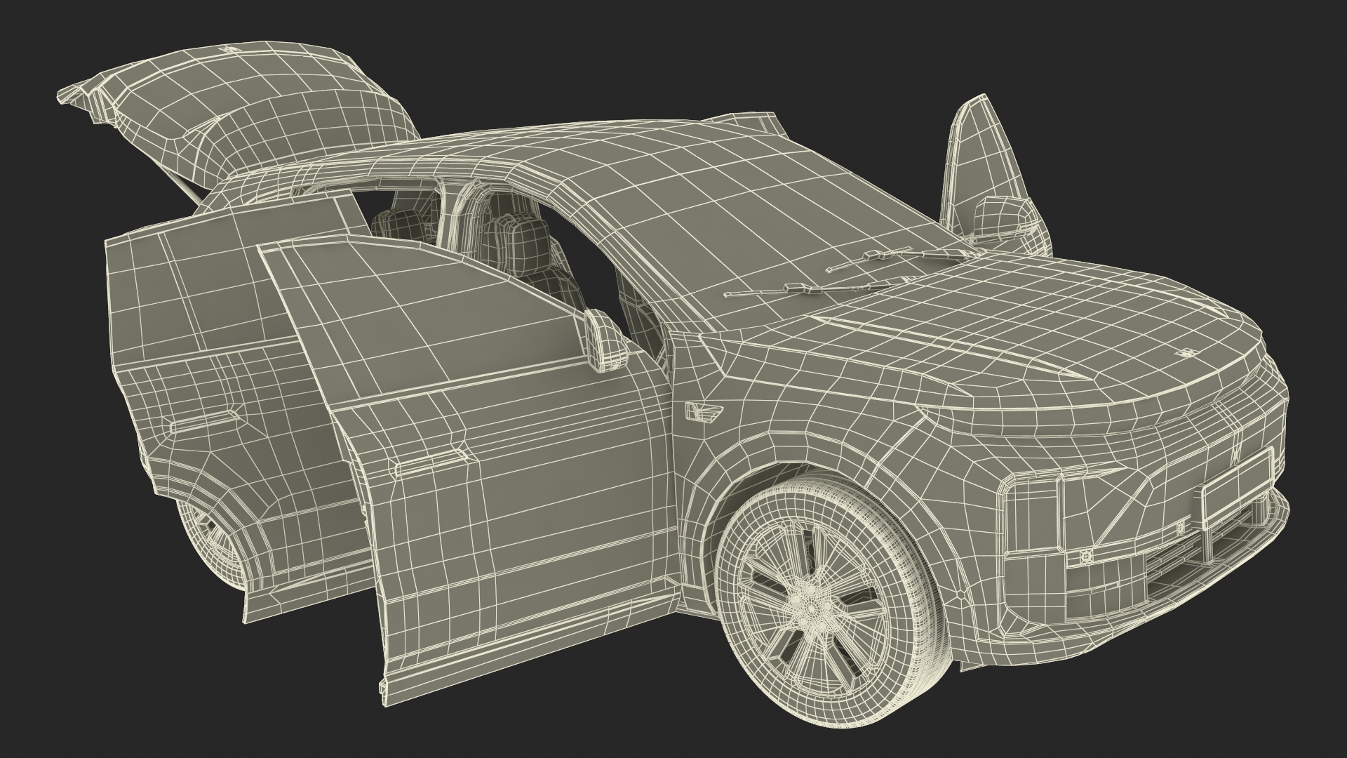 3D LiXiang L6 Space Grey