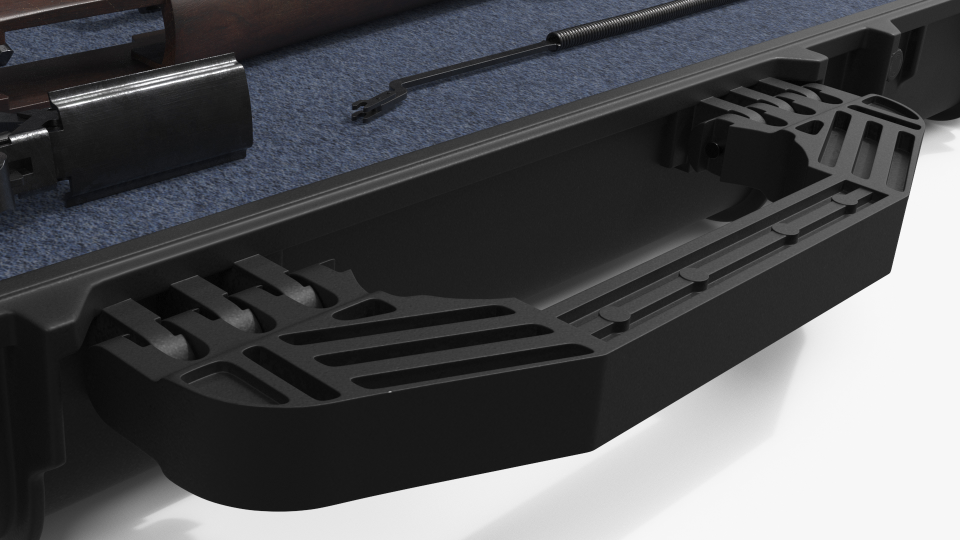 Disassembled M1 Garand US Rifle in Hard Case - view 9