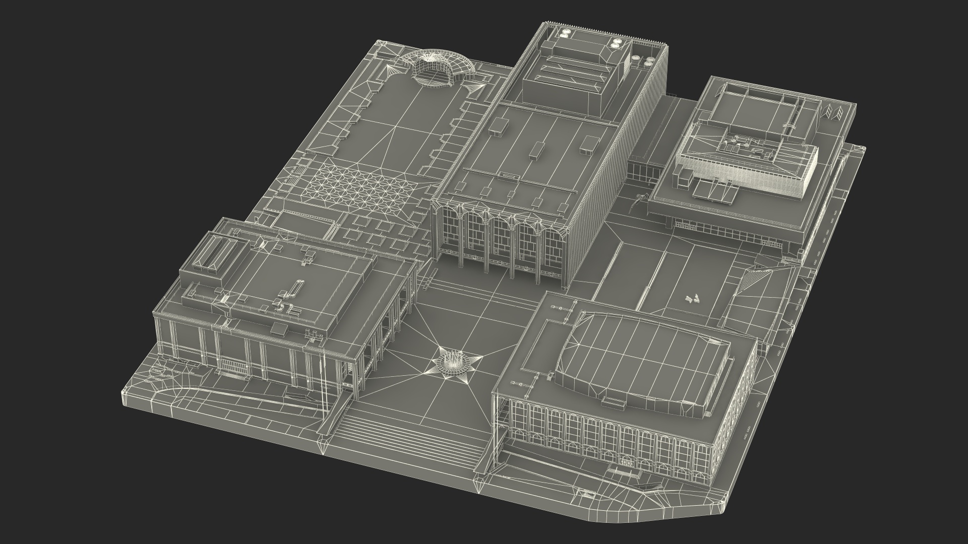 Lincoln Center 3D model