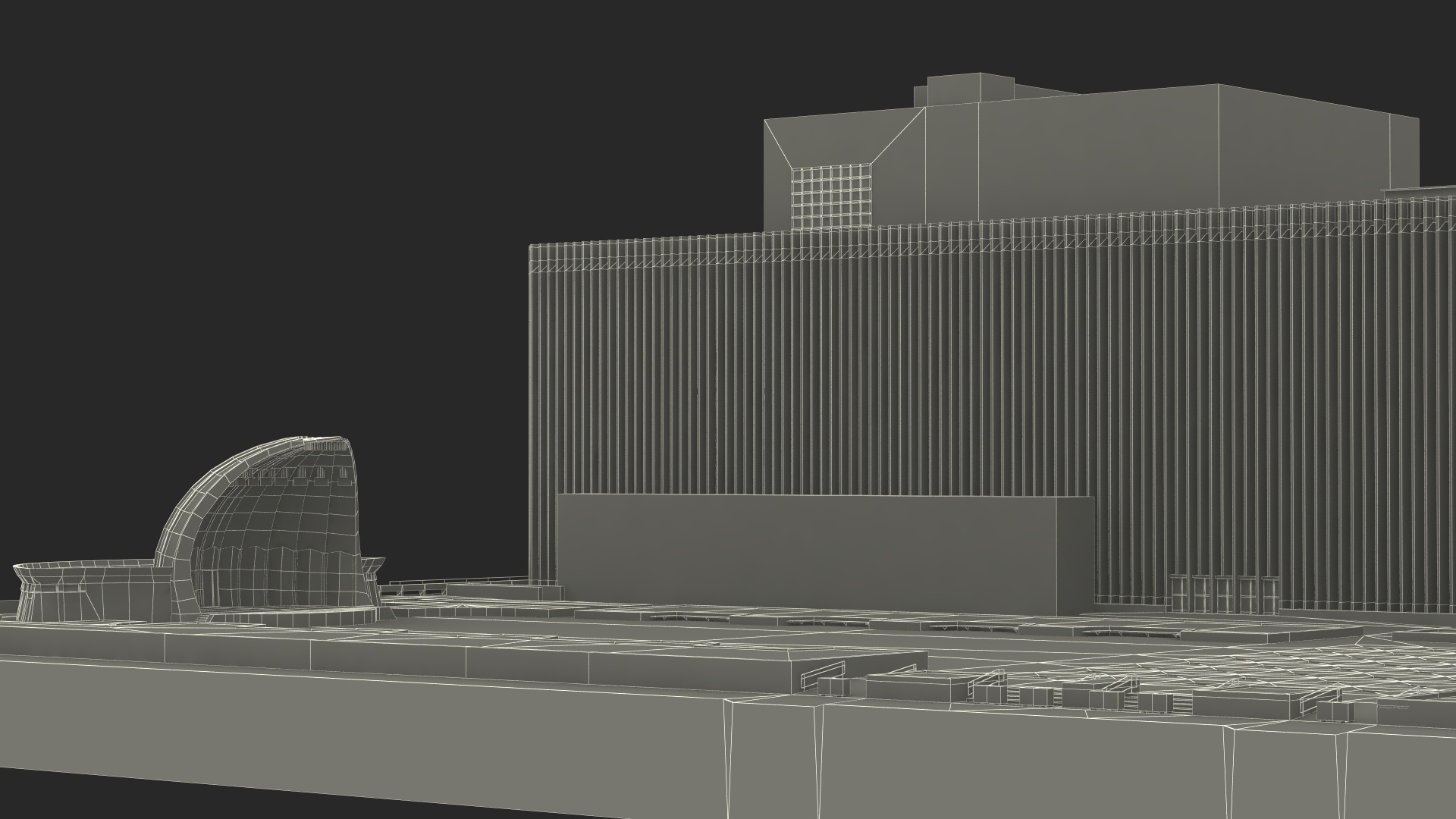 Lincoln Center 3D model