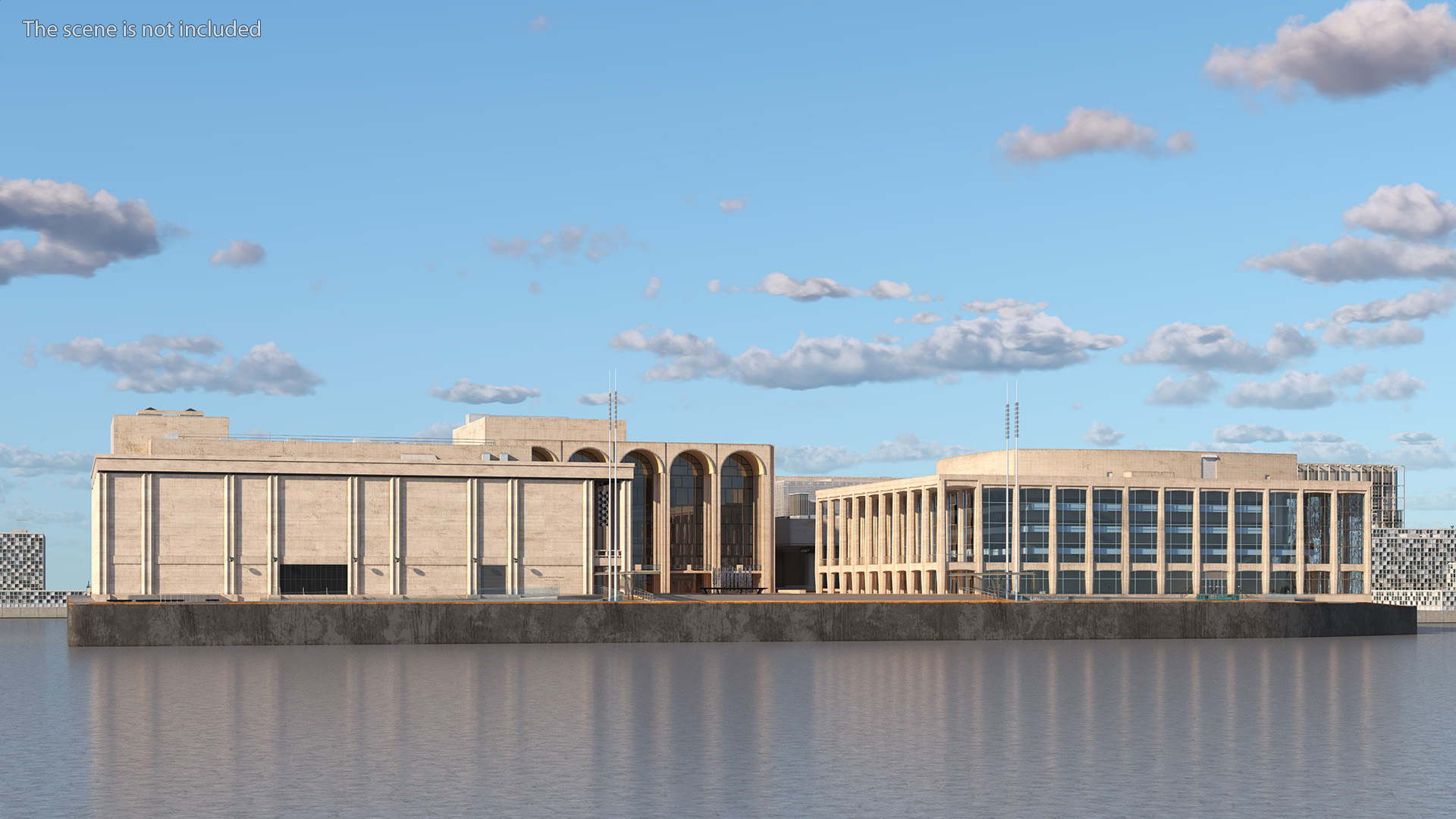 Lincoln Center 3D model