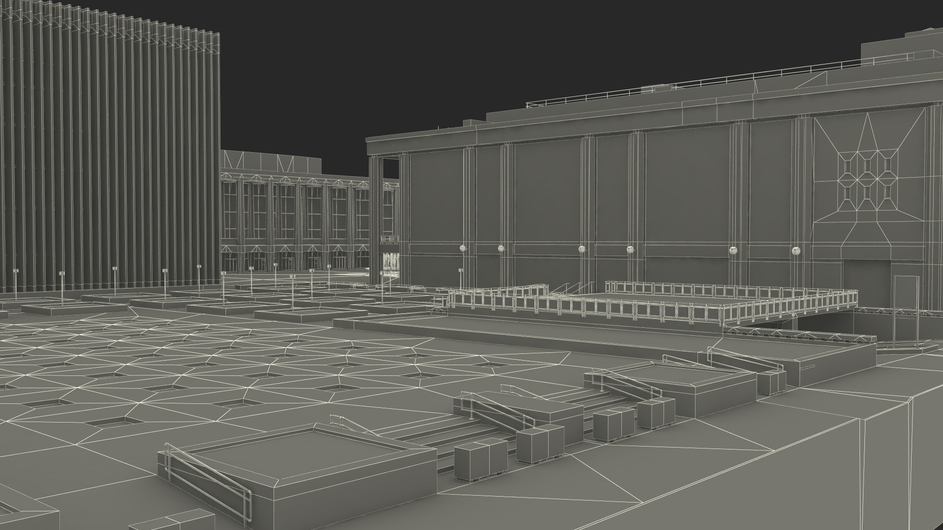 Lincoln Center 3D model