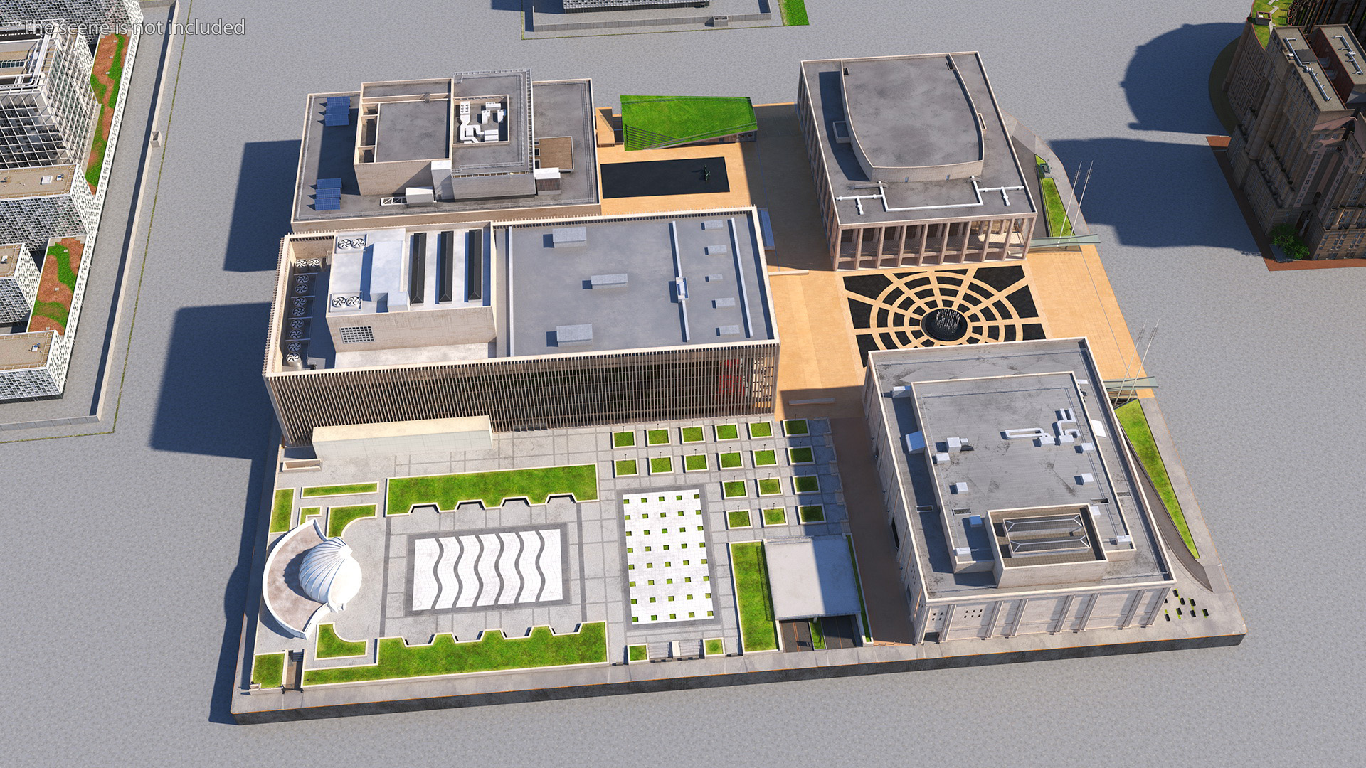 Lincoln Center 3D model