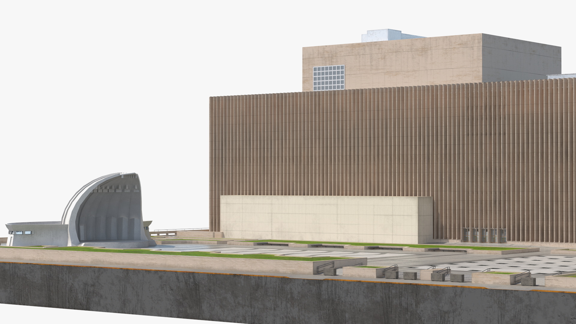Lincoln Center 3D model