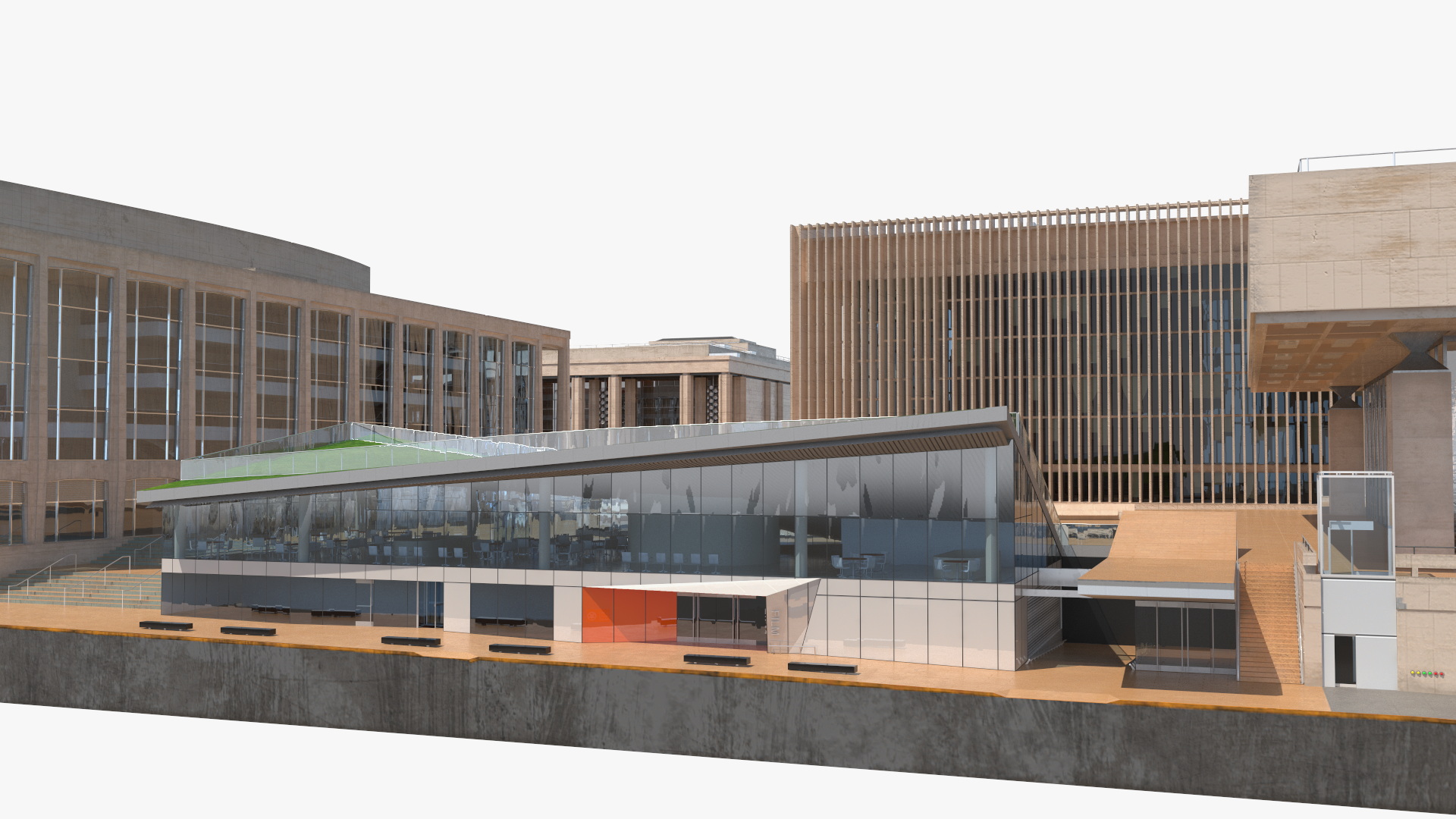 Lincoln Center 3D model