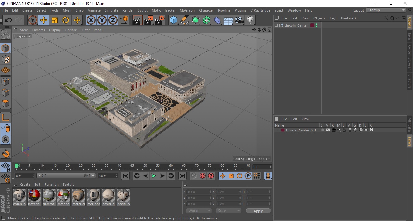 Lincoln Center 3D model