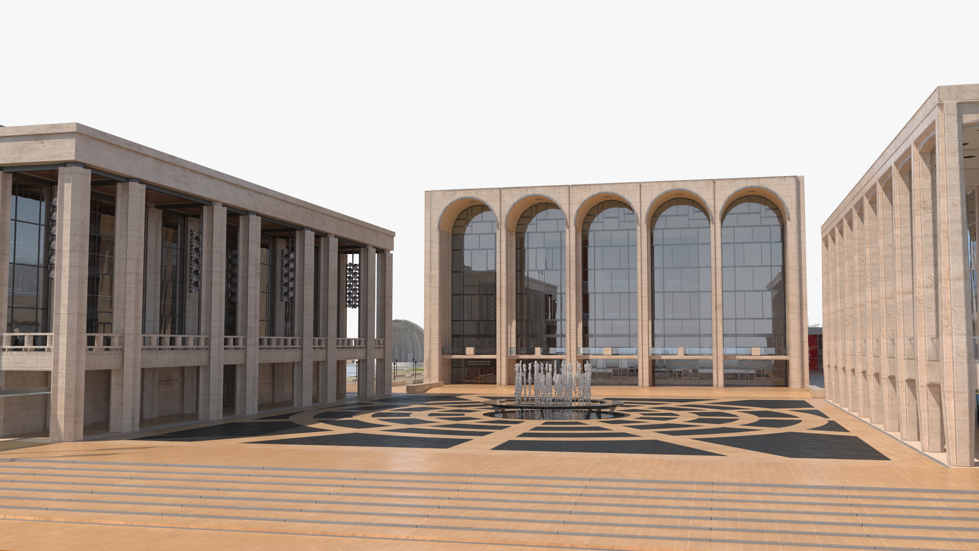Lincoln Center 3D model
