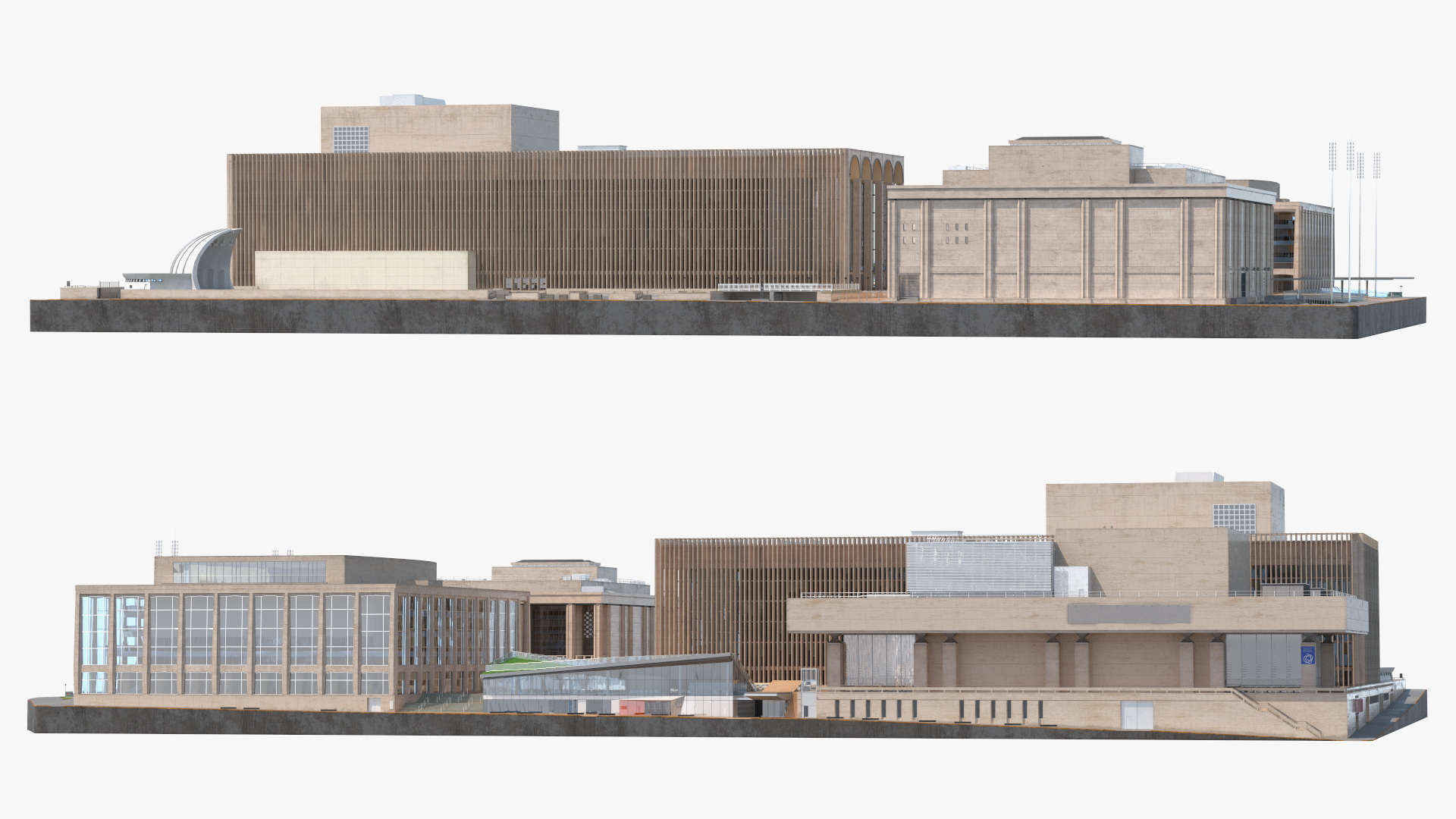 Lincoln Center 3D model