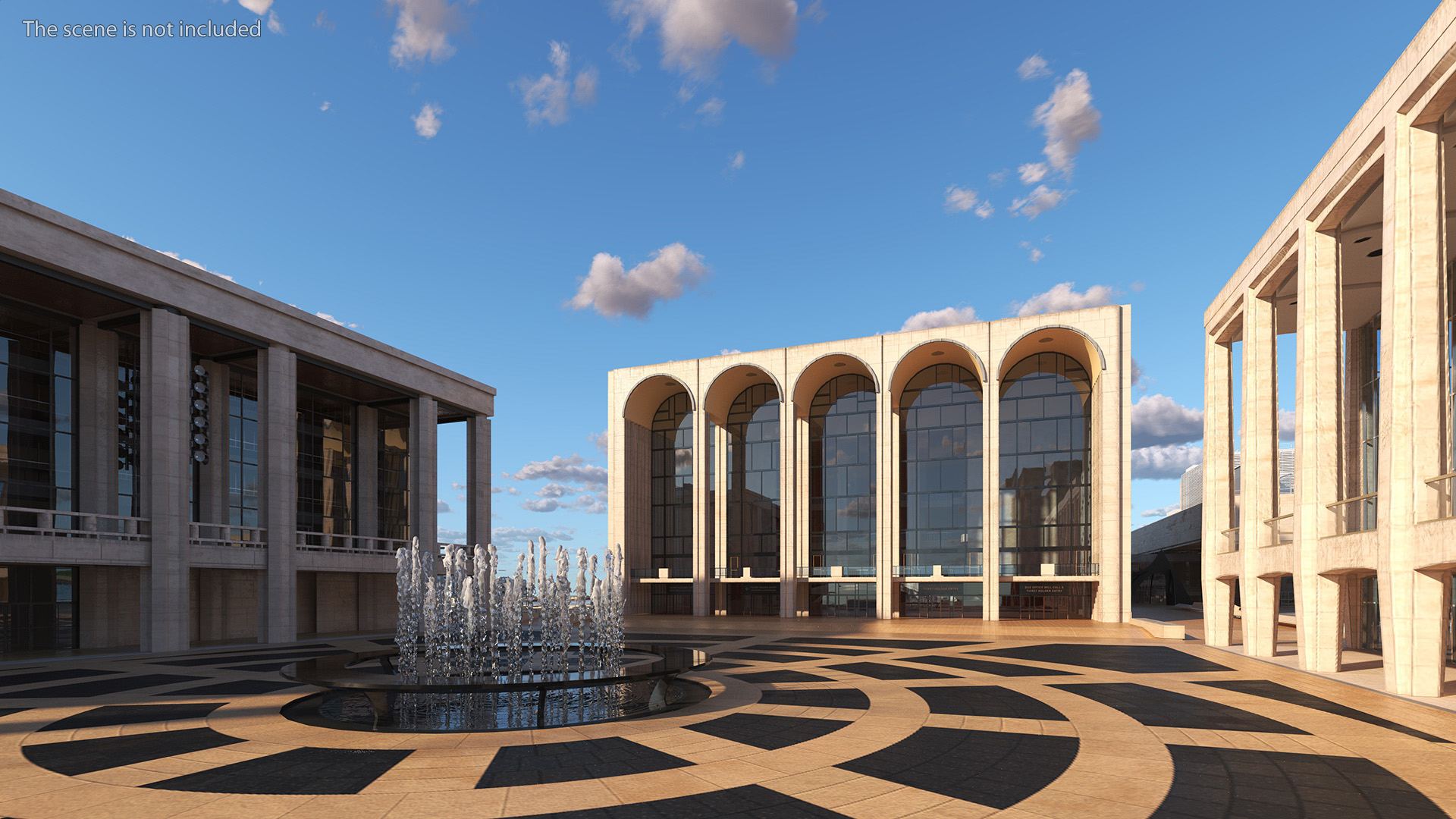 Lincoln Center 3D model