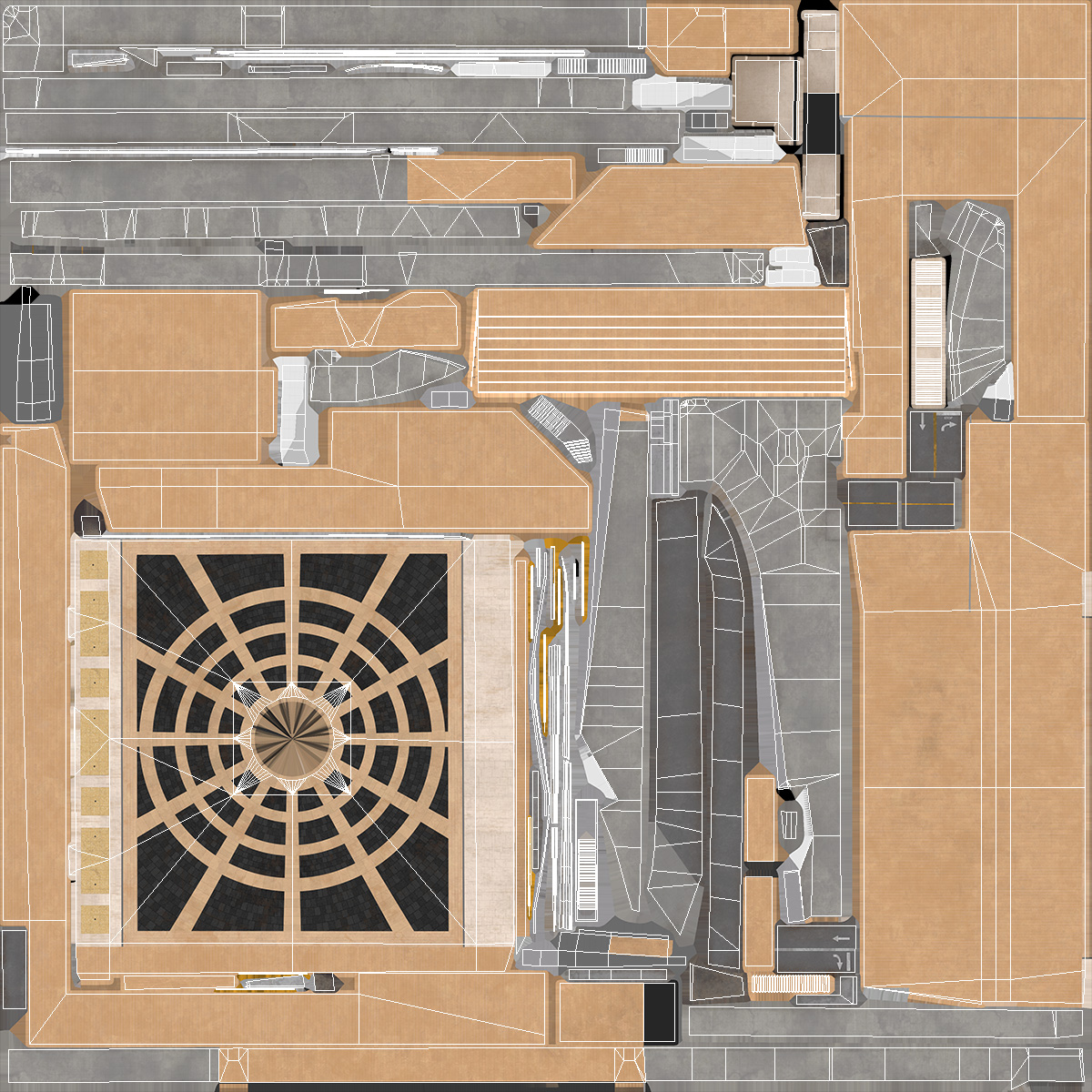 Lincoln Center 3D model