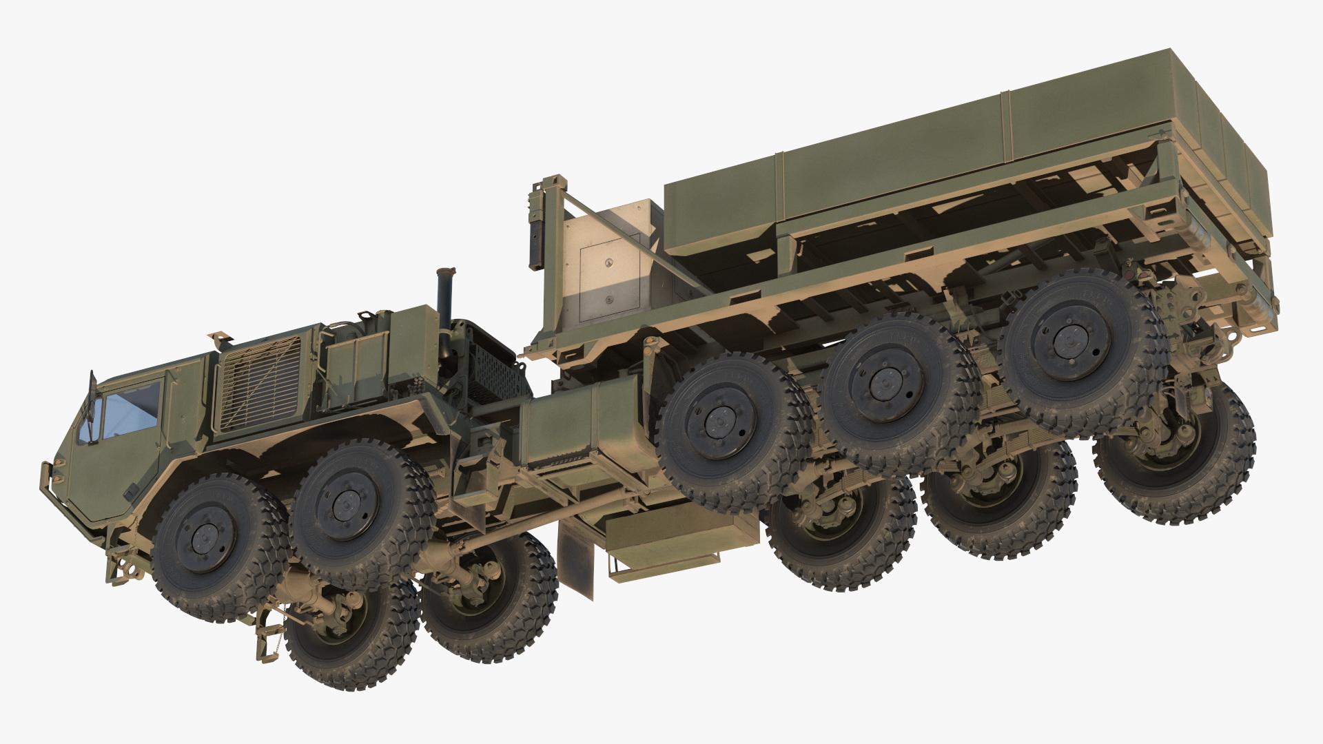 Blackbeard Hypersonic Missile Launcher on Oshkosh Truck Rigged - view 12
