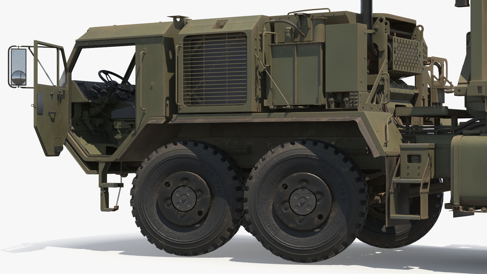 Blackbeard Hypersonic Missile Launcher on Oshkosh Truck Rigged - view 10