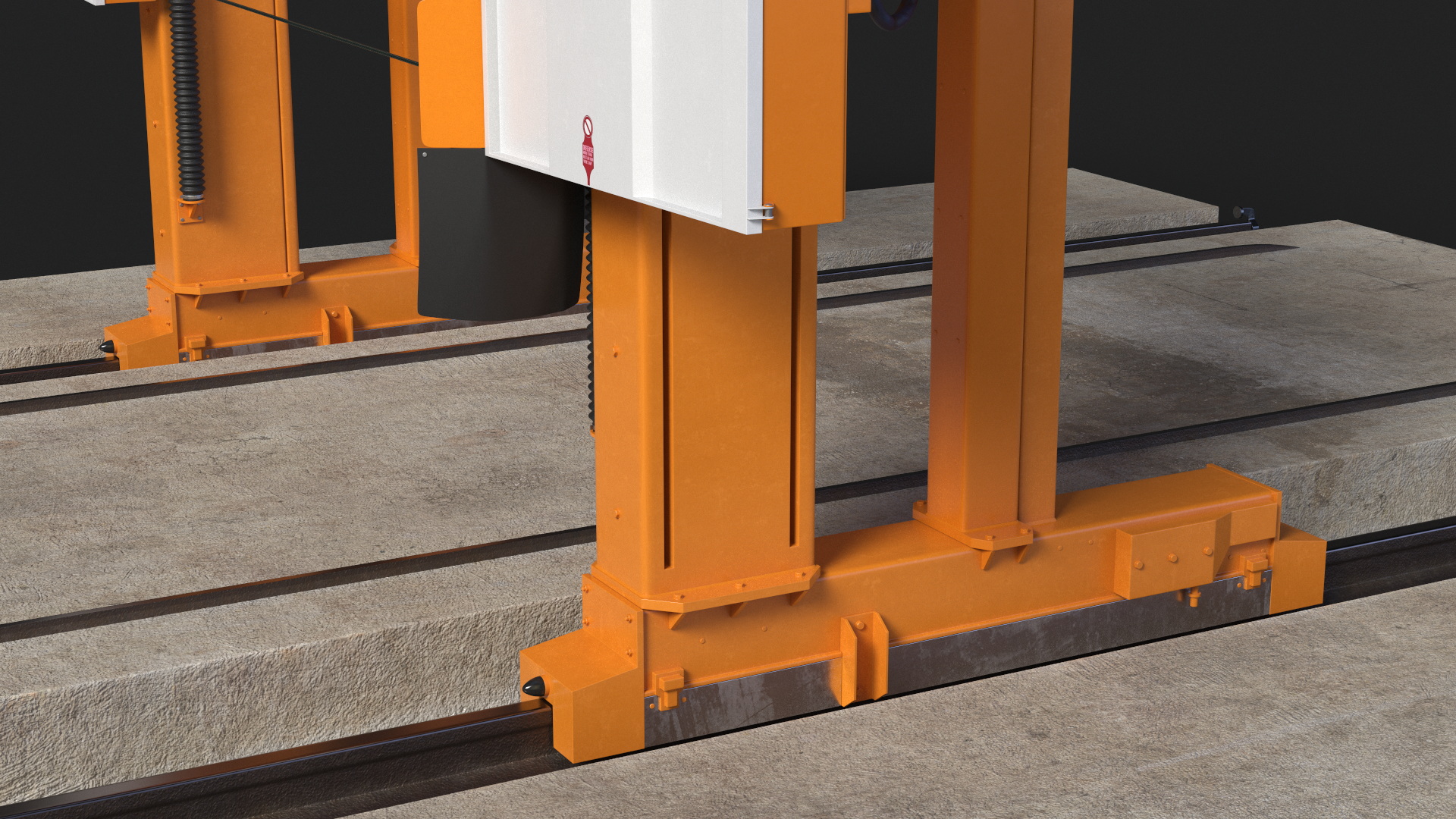 Cutter Concrete Slab Wire Saw 3D model