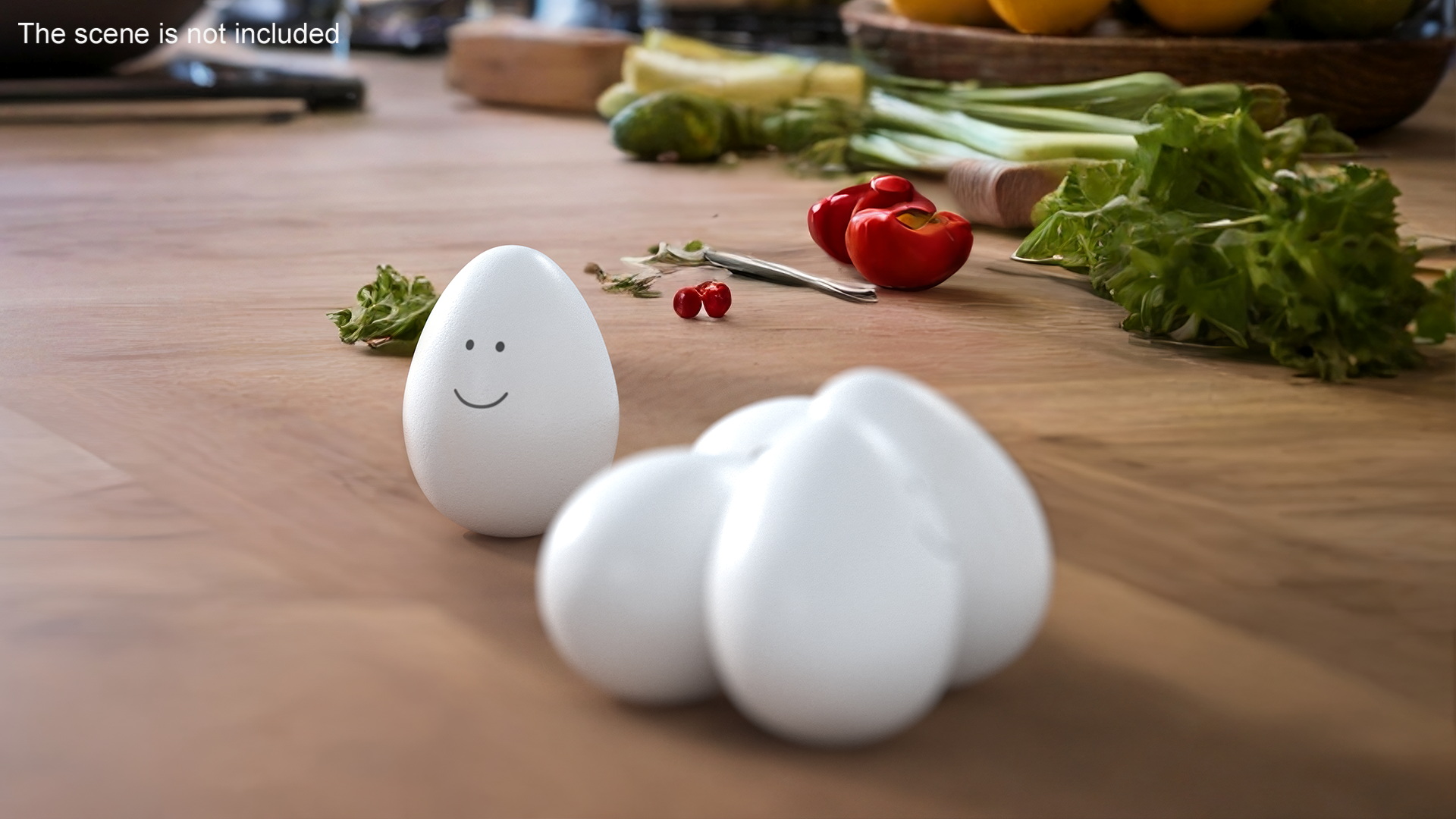 3D model Egg Smiley Face