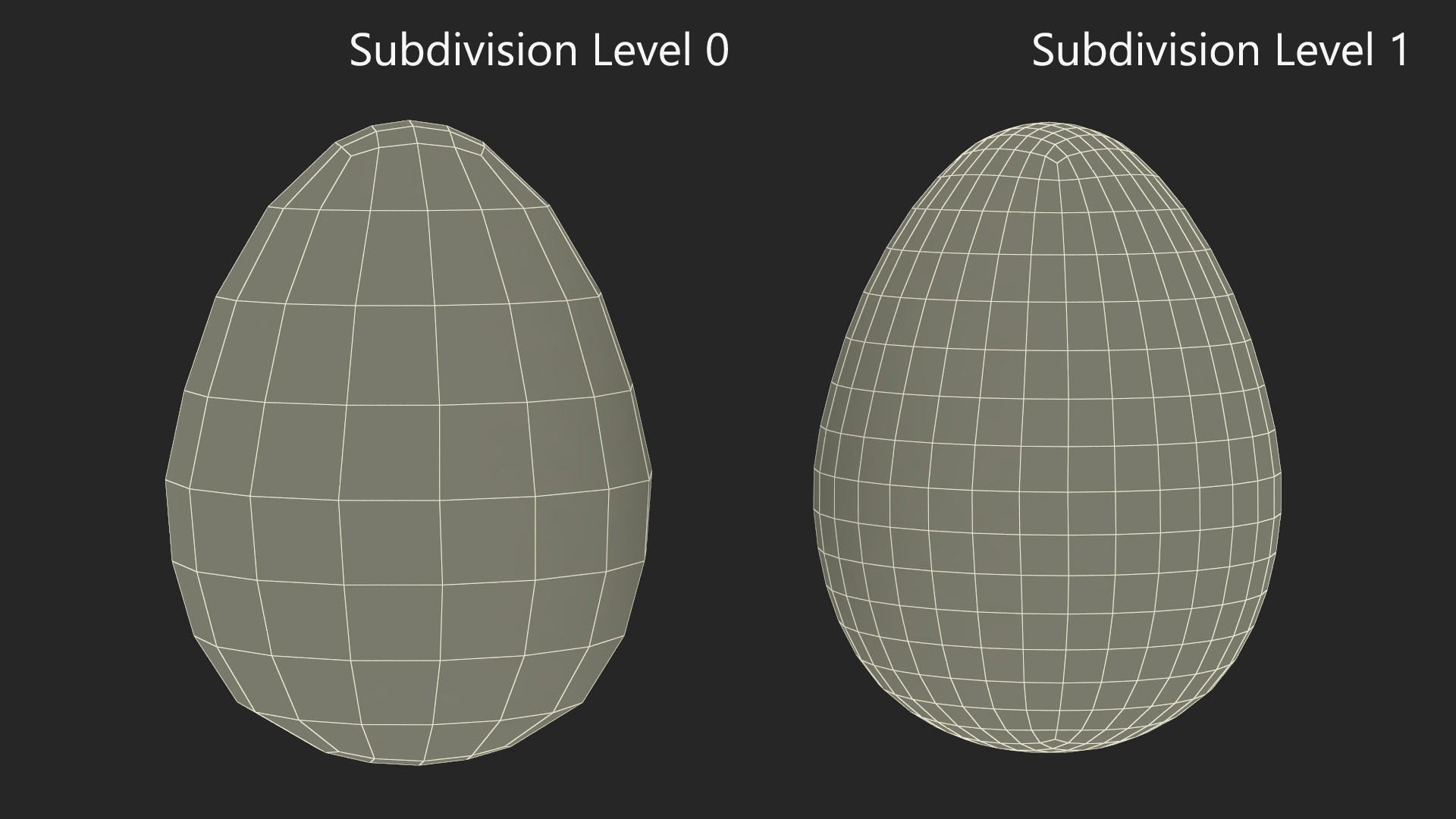 3D model Egg Smiley Face