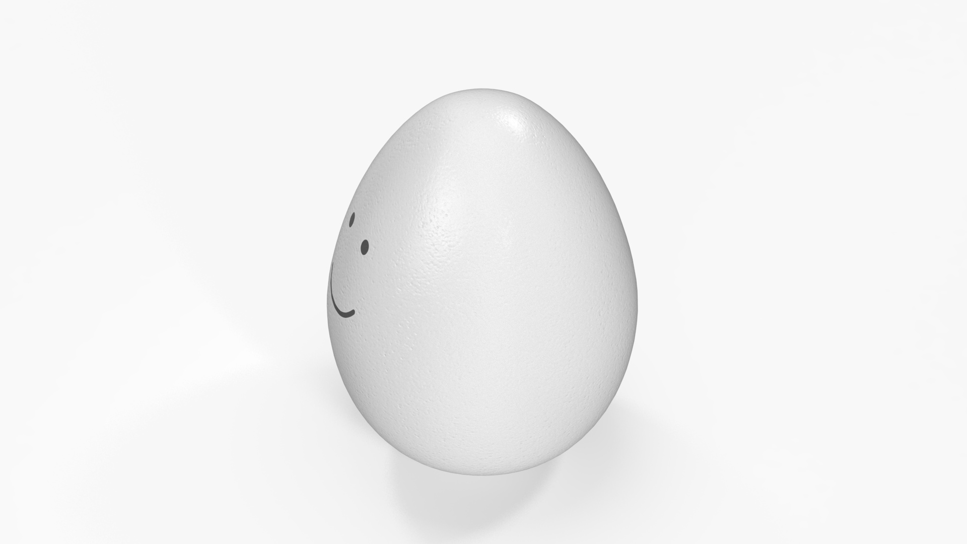 3D model Egg Smiley Face