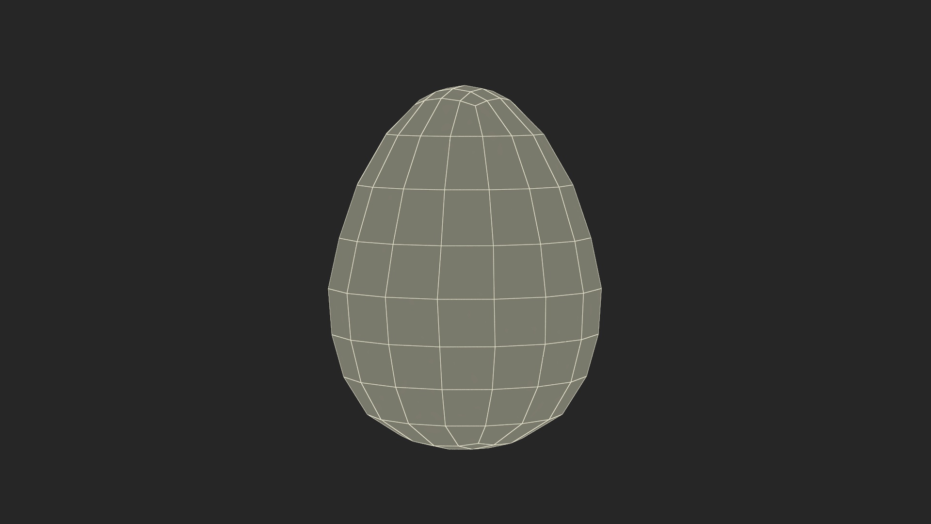 3D model Egg Smiley Face