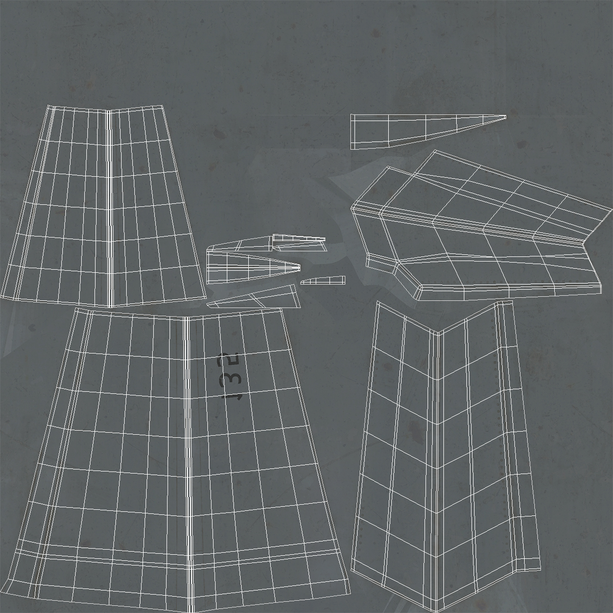 3D Fighter FA 18EF Super Hornet model