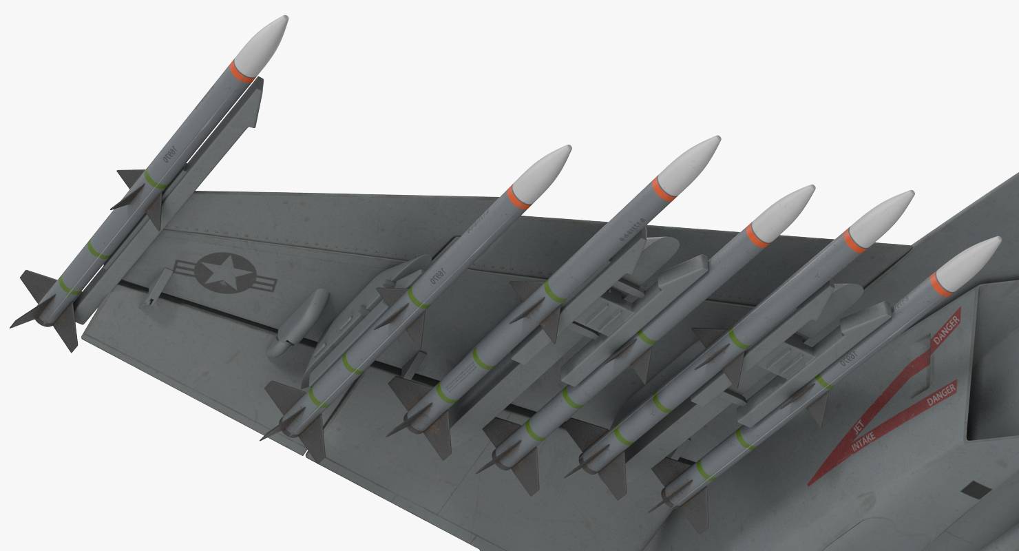 3D Fighter FA 18EF Super Hornet model