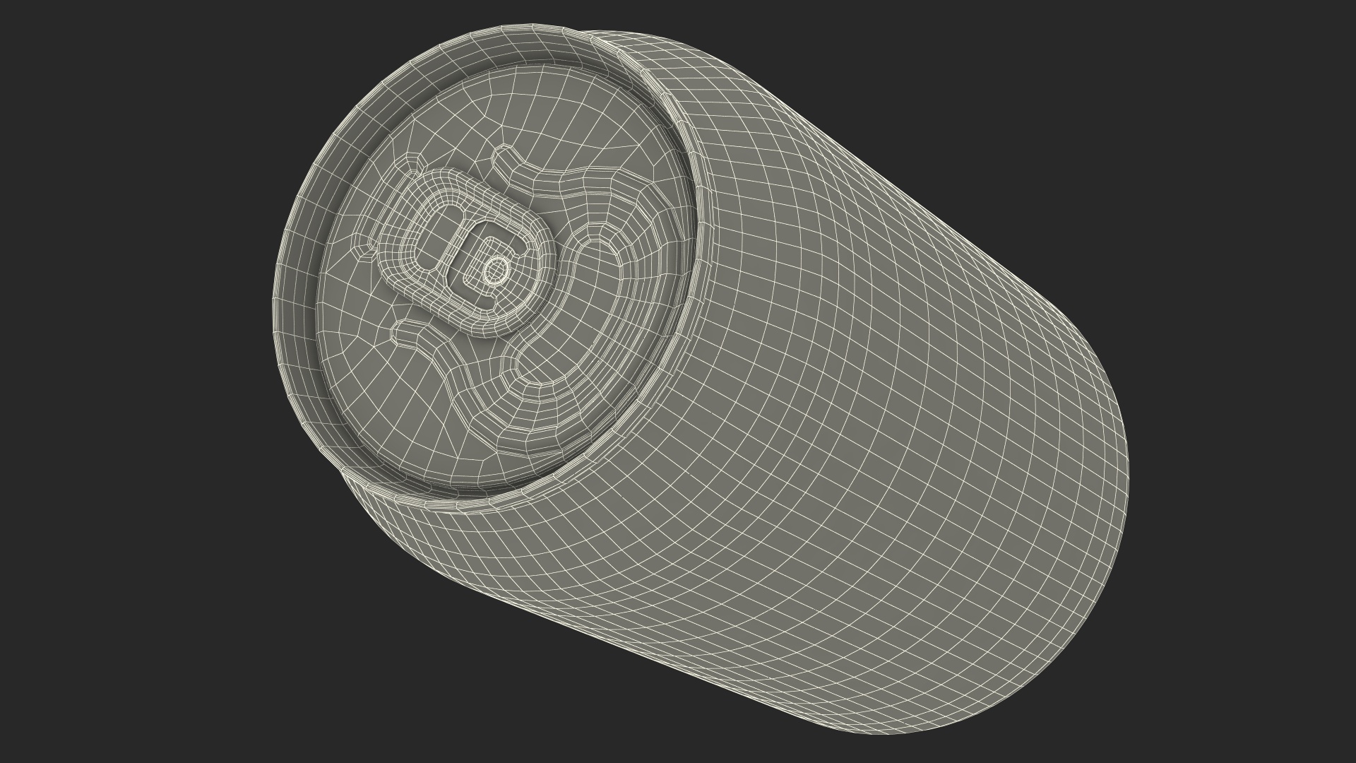 Plastic 6 Pack Rings for Soda Cans 3D model