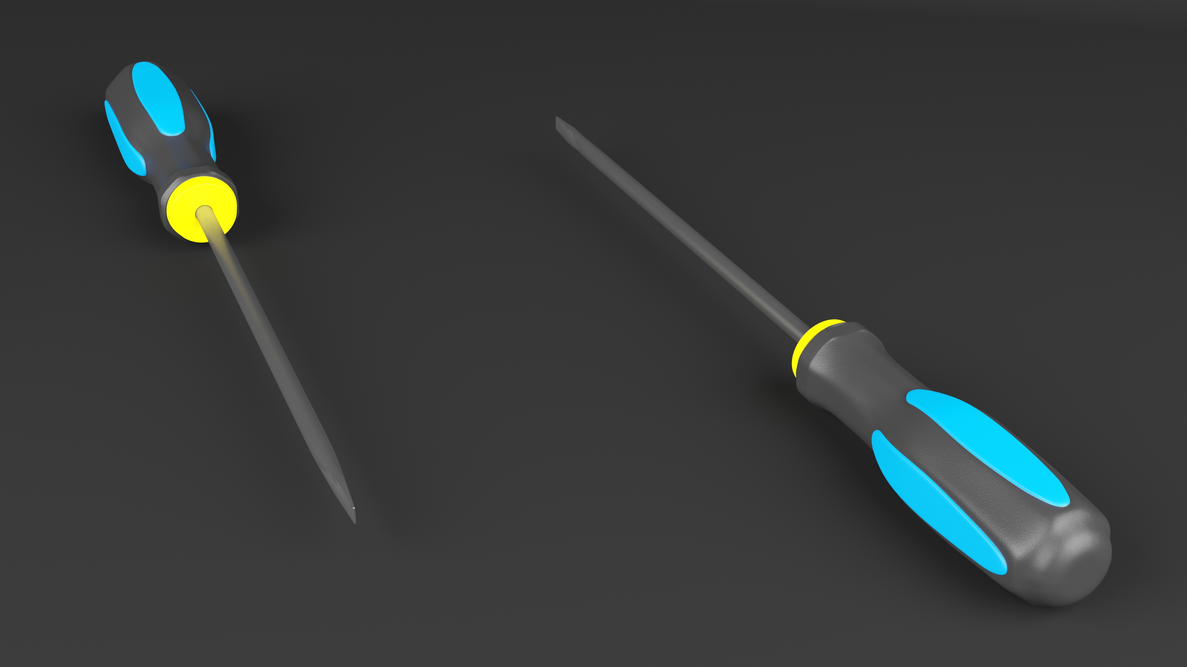 3D model Flat Head Screwdriver 5mm