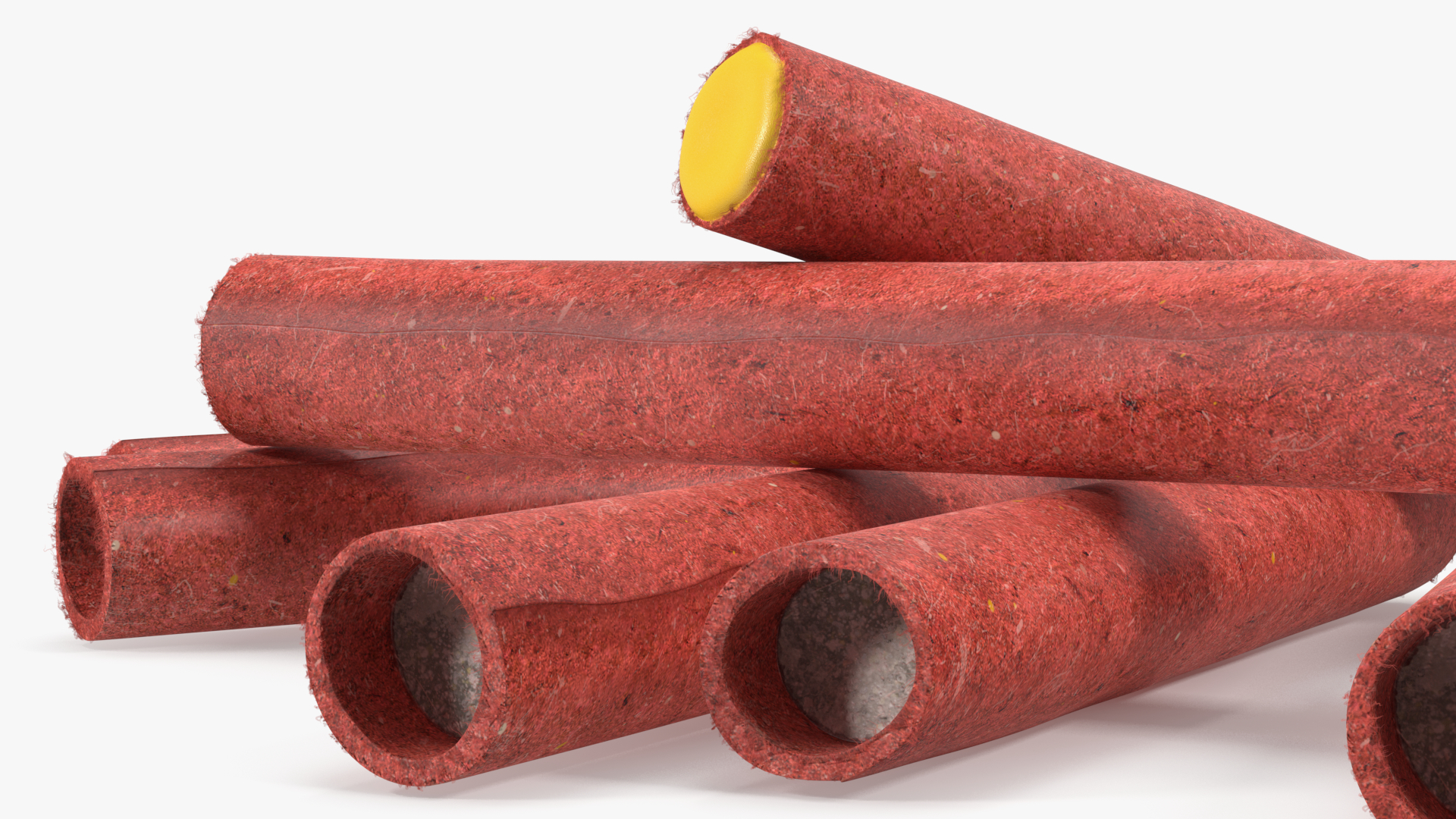 Pile of Firecrackers Fur 3D model