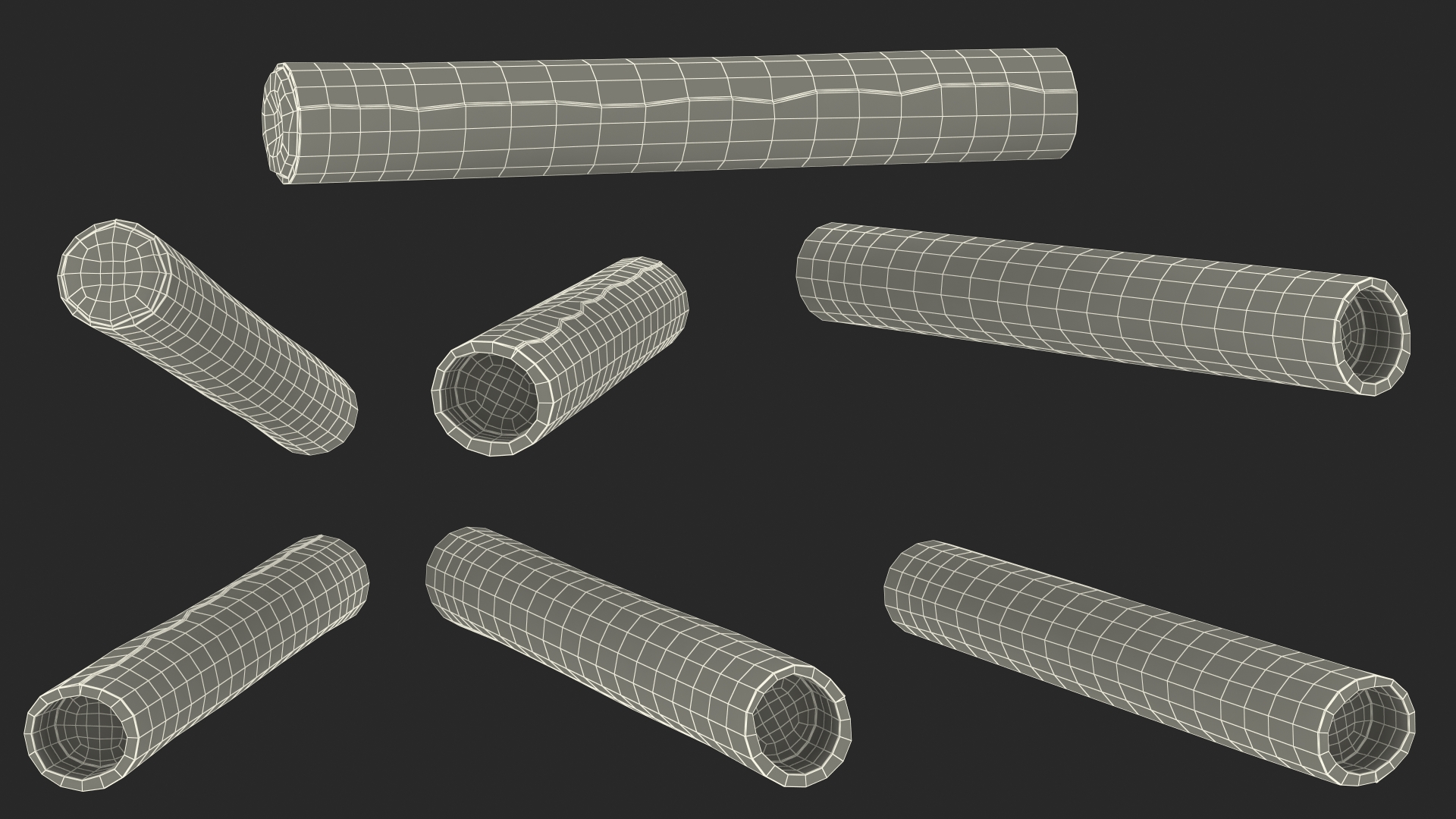 Pile of Firecrackers Fur 3D model