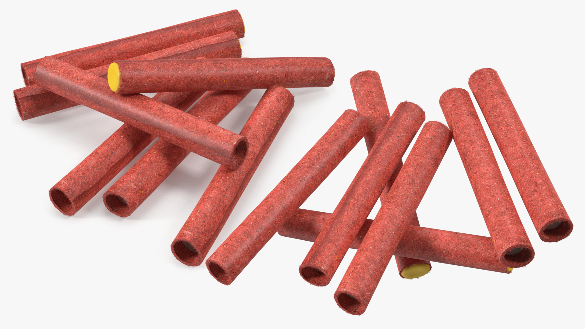Pile of Firecrackers Fur 3D model