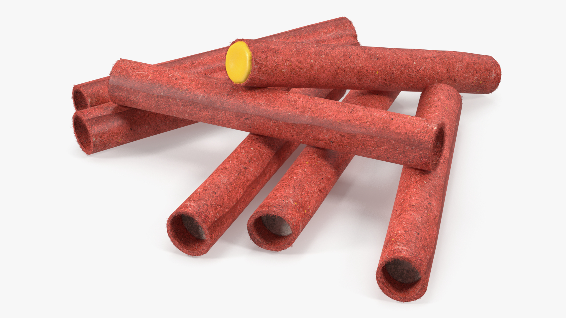 Pile of Firecrackers Fur 3D model