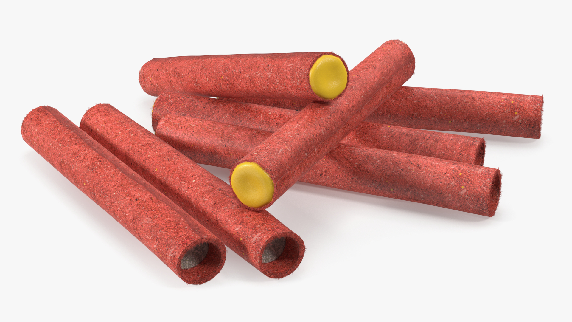 Pile of Firecrackers Fur 3D model