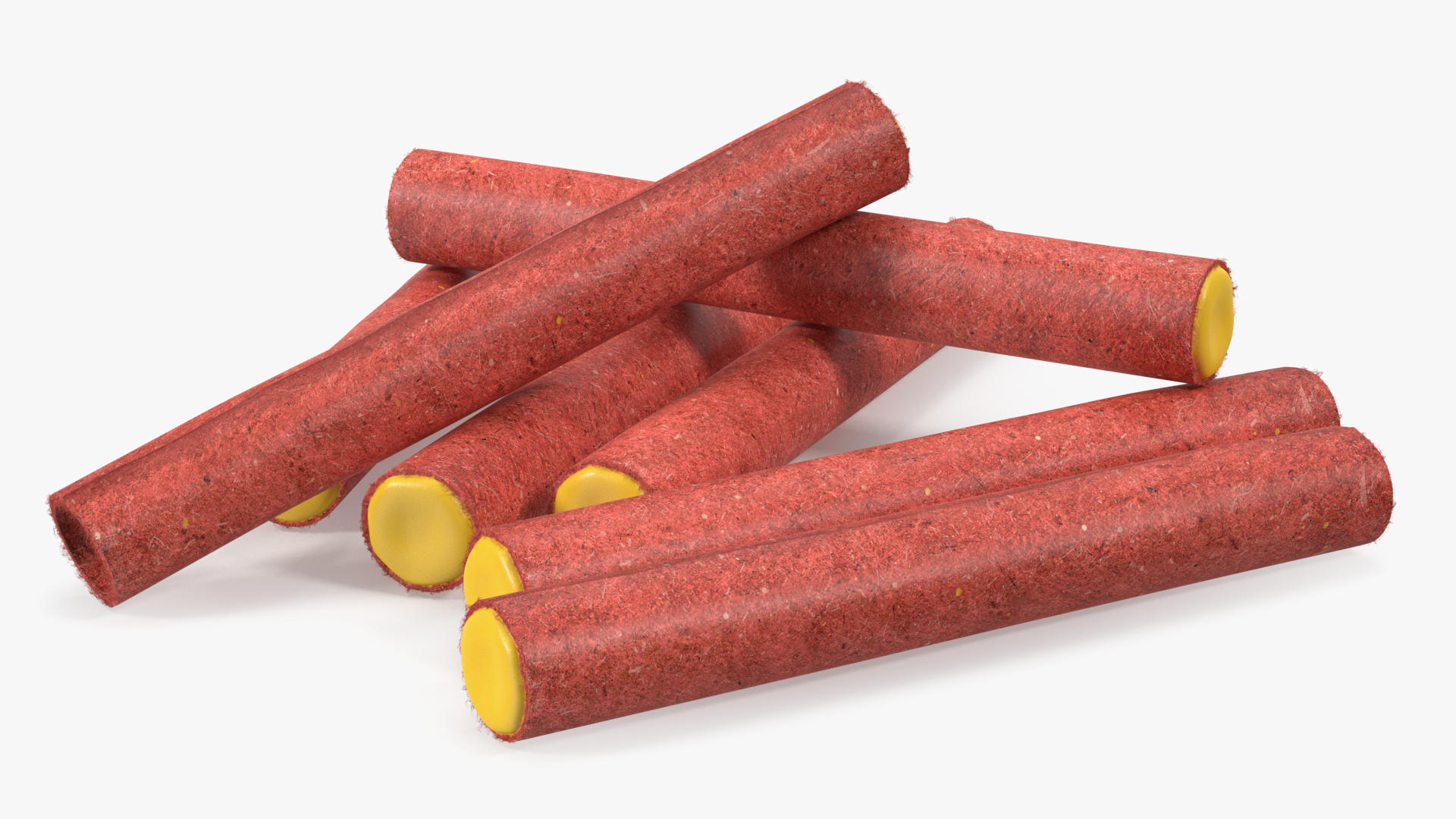 Pile of Firecrackers Fur 3D model