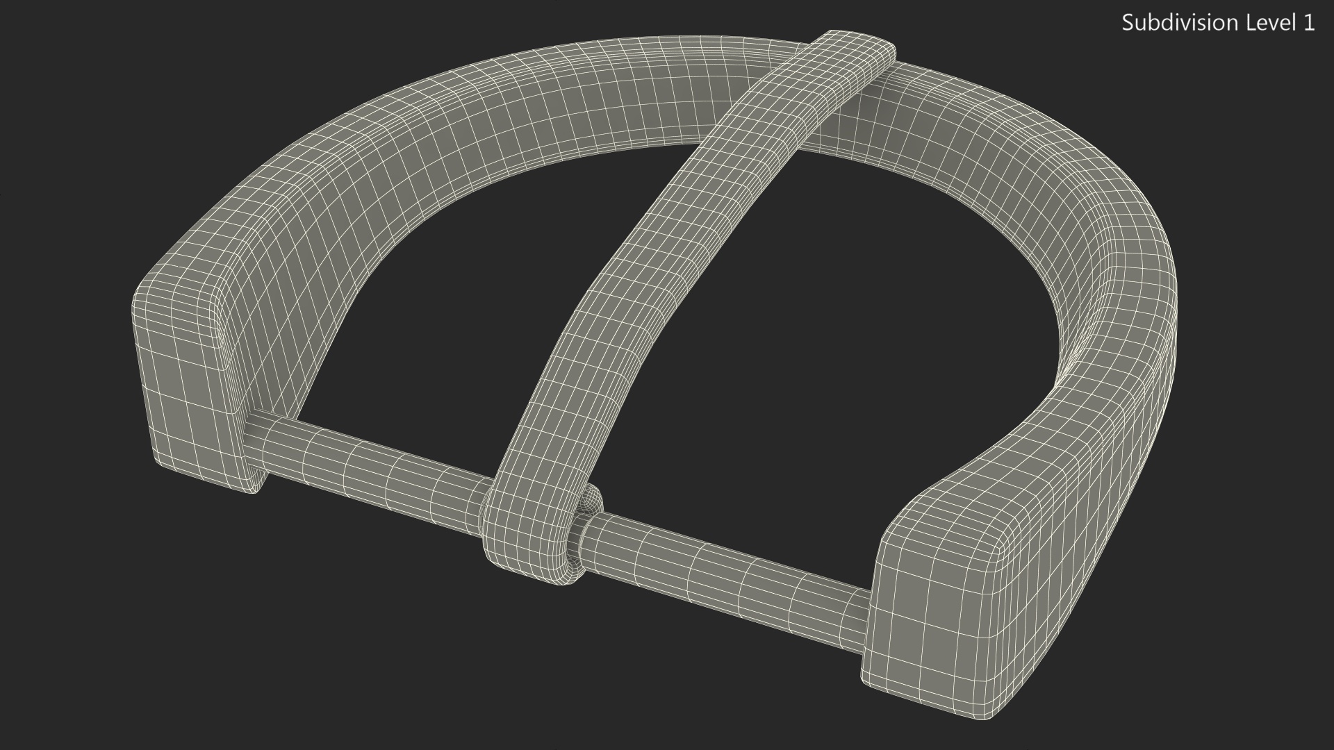 Semicrescent Belt 3D