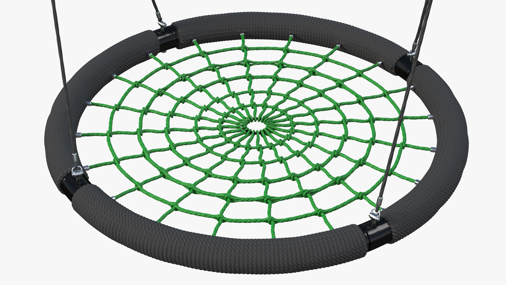 Nest Saucer Web Swing Green 3D
