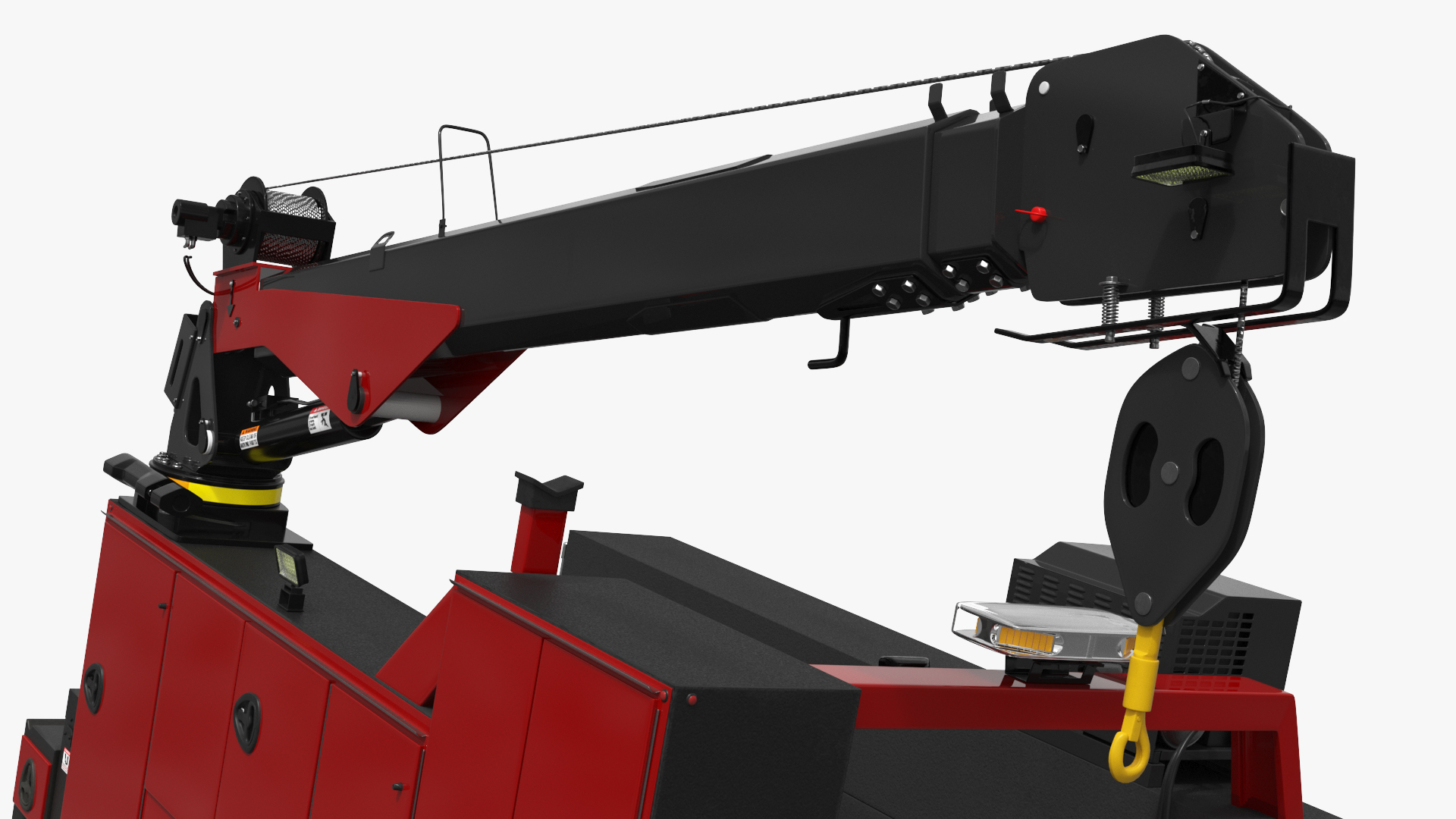 Module Telescopic Boom Service Crane for Truck Rigged - view 5