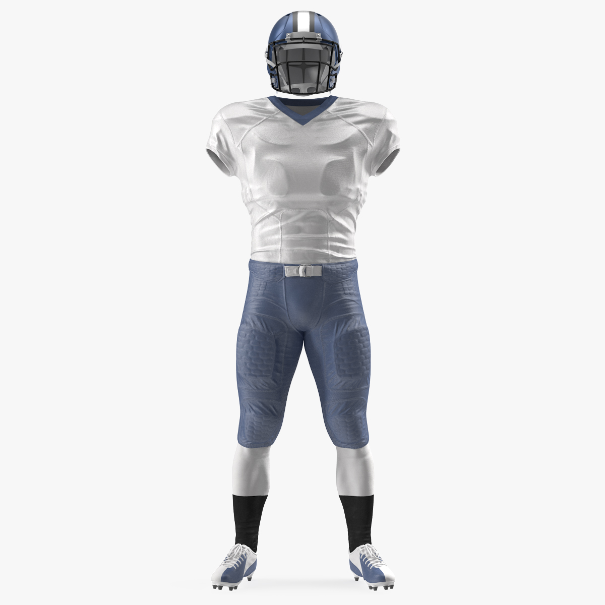American Football Player Uniform