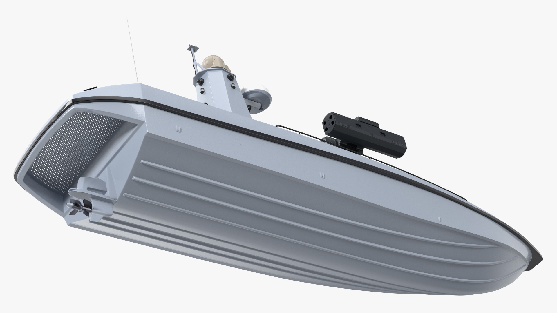3D model Unmanned Patrol Boat