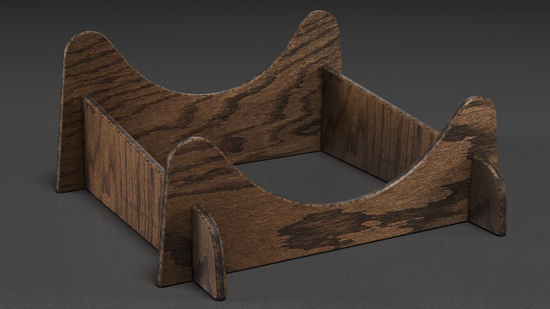 3D Wood Stillage Rack for Beer Casks model