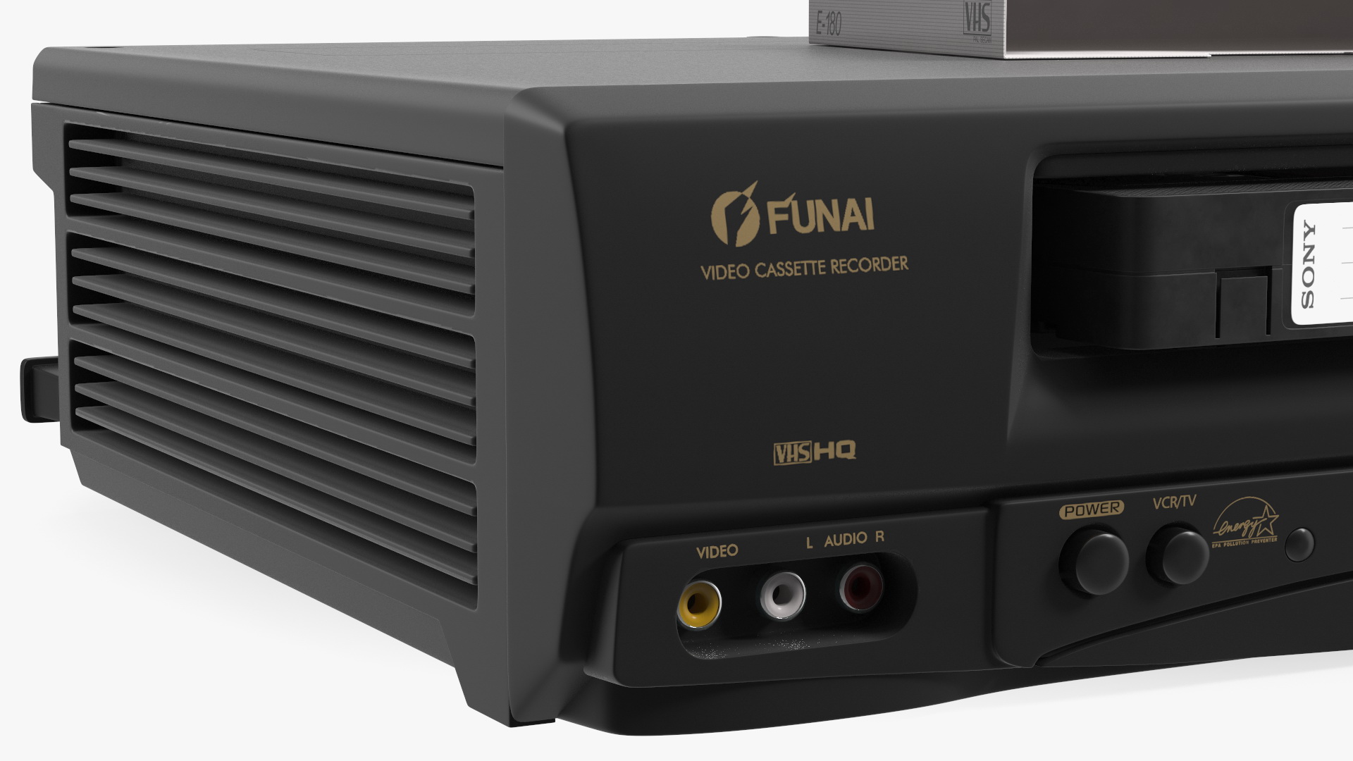 Funai F260LA VHS Player Recorder with Sony Tape 3D