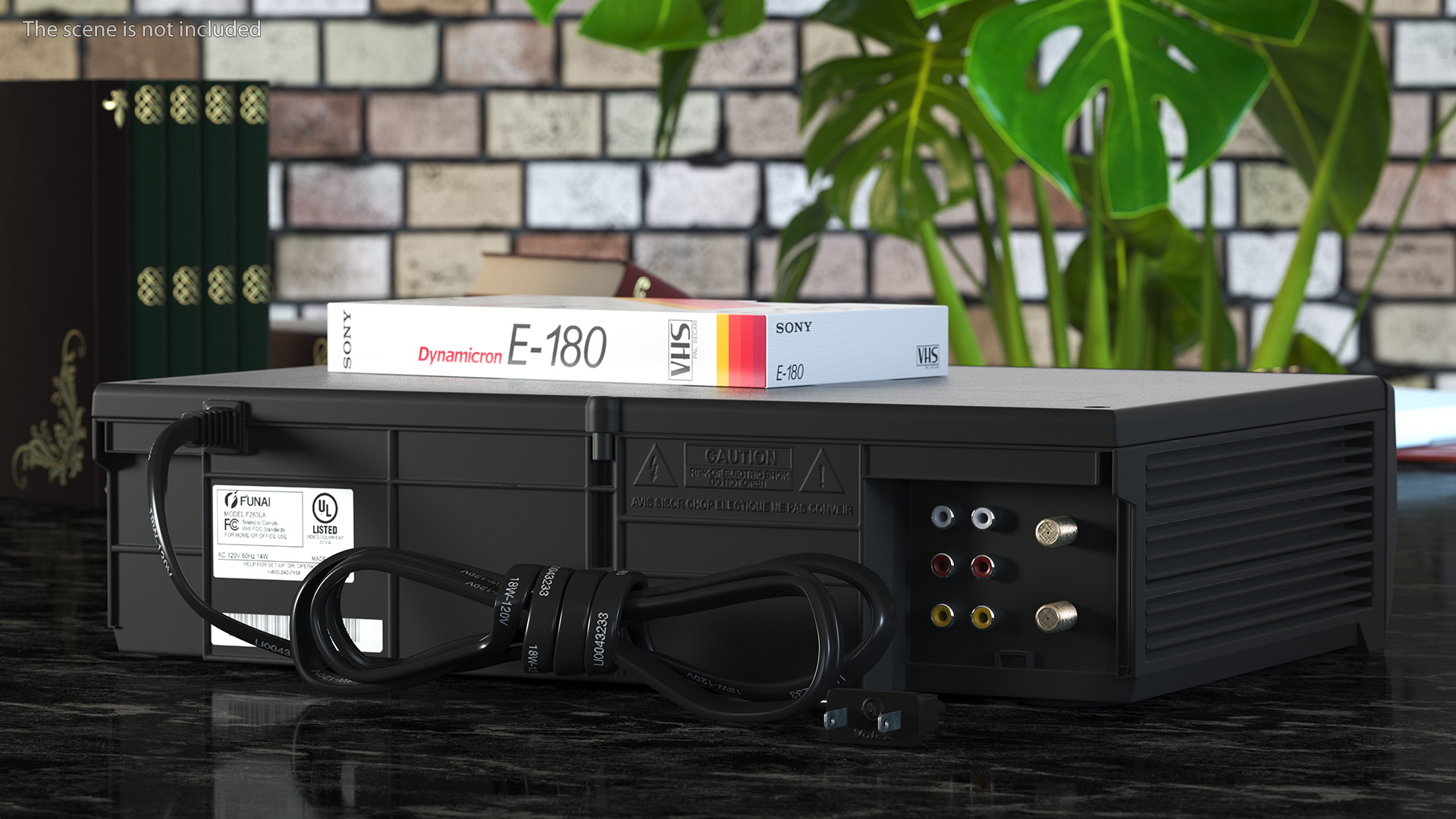 Funai F260LA VHS Player Recorder with Sony Tape 3D