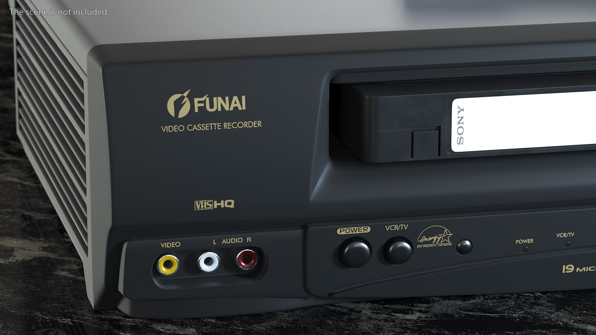 Funai F260LA VHS Player Recorder with Sony Tape 3D