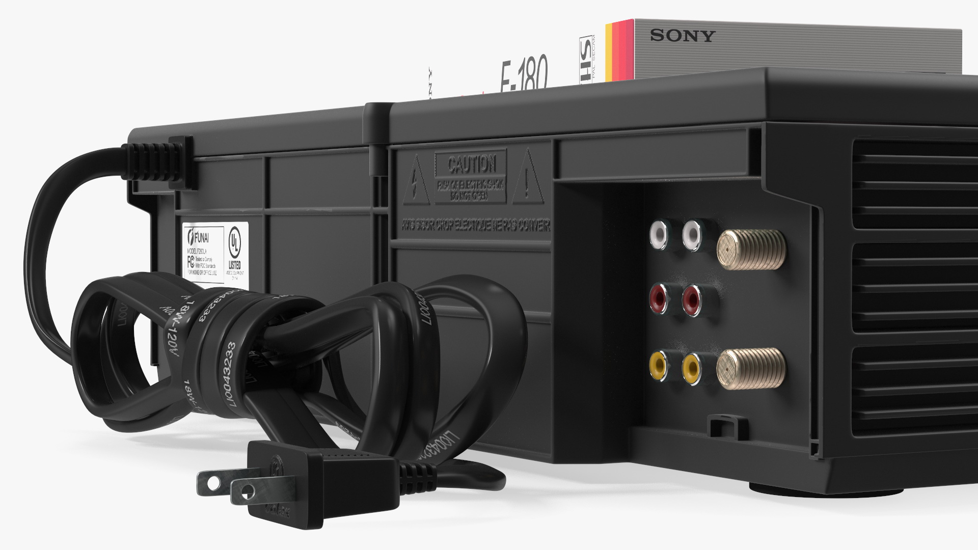 Funai F260LA VHS Player Recorder with Sony Tape 3D