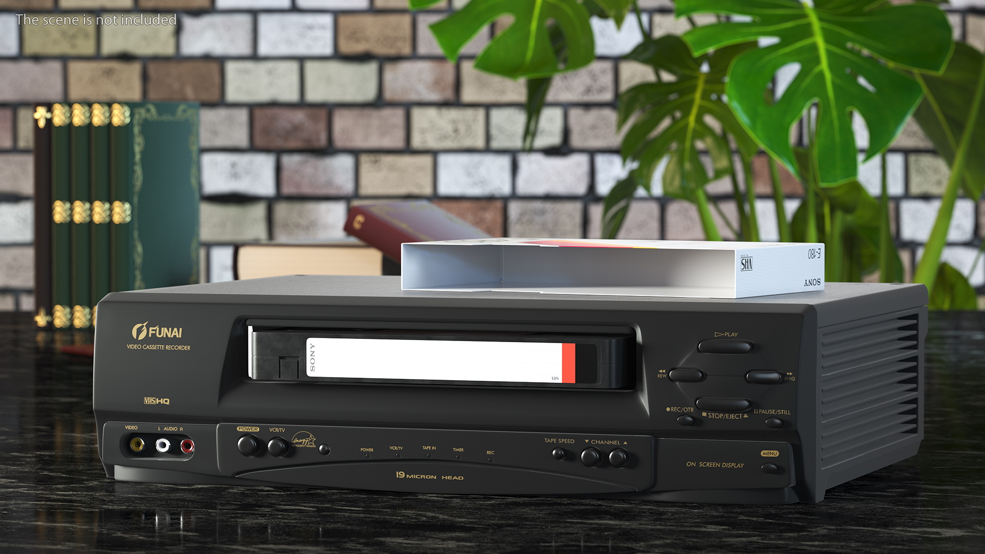 Funai F260LA VHS Player Recorder with Sony Tape 3D
