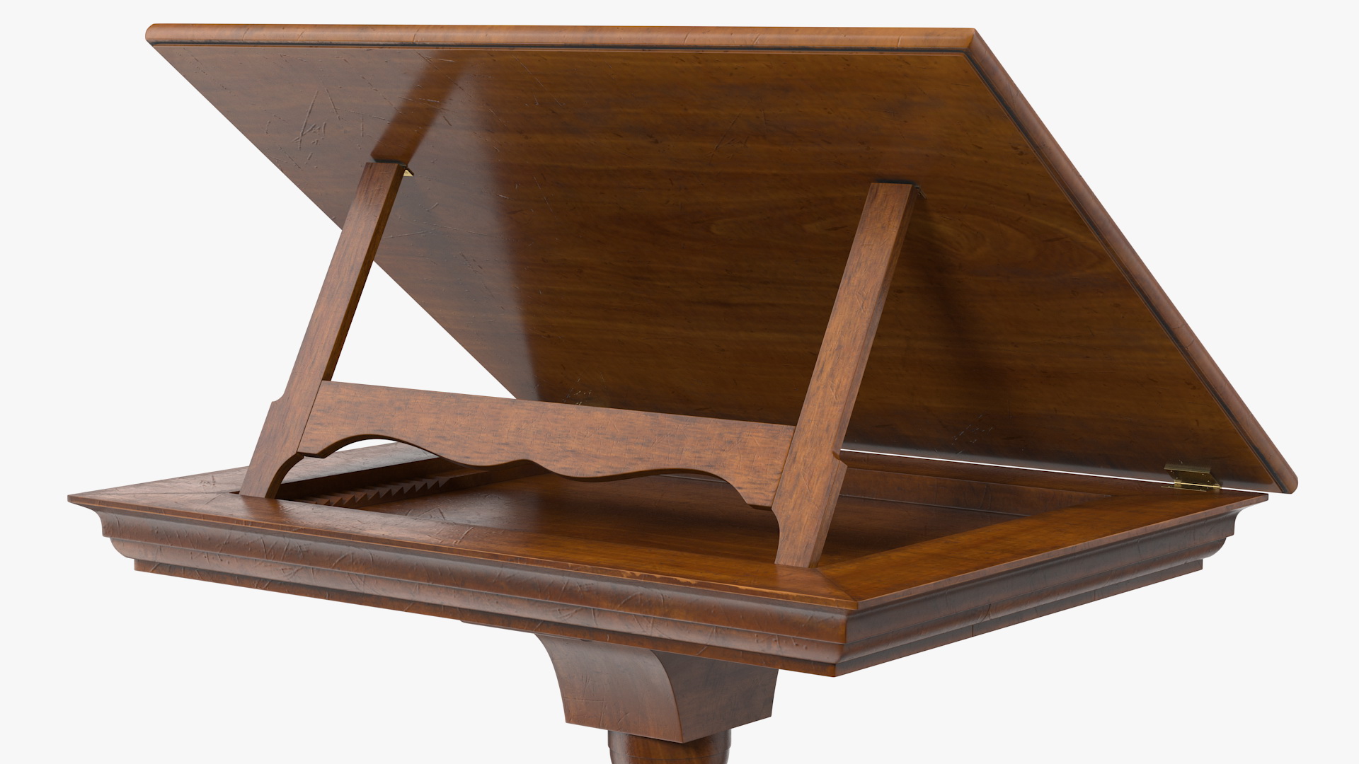 3D model Adjustable Vintage Music Stand