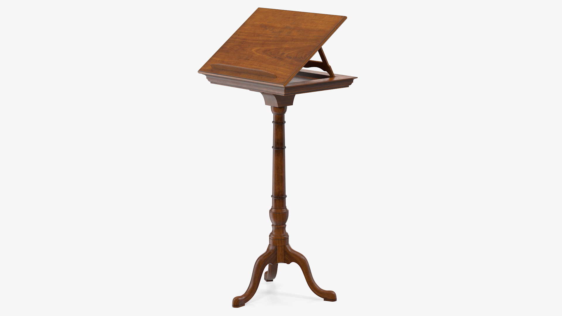3D model Adjustable Vintage Music Stand