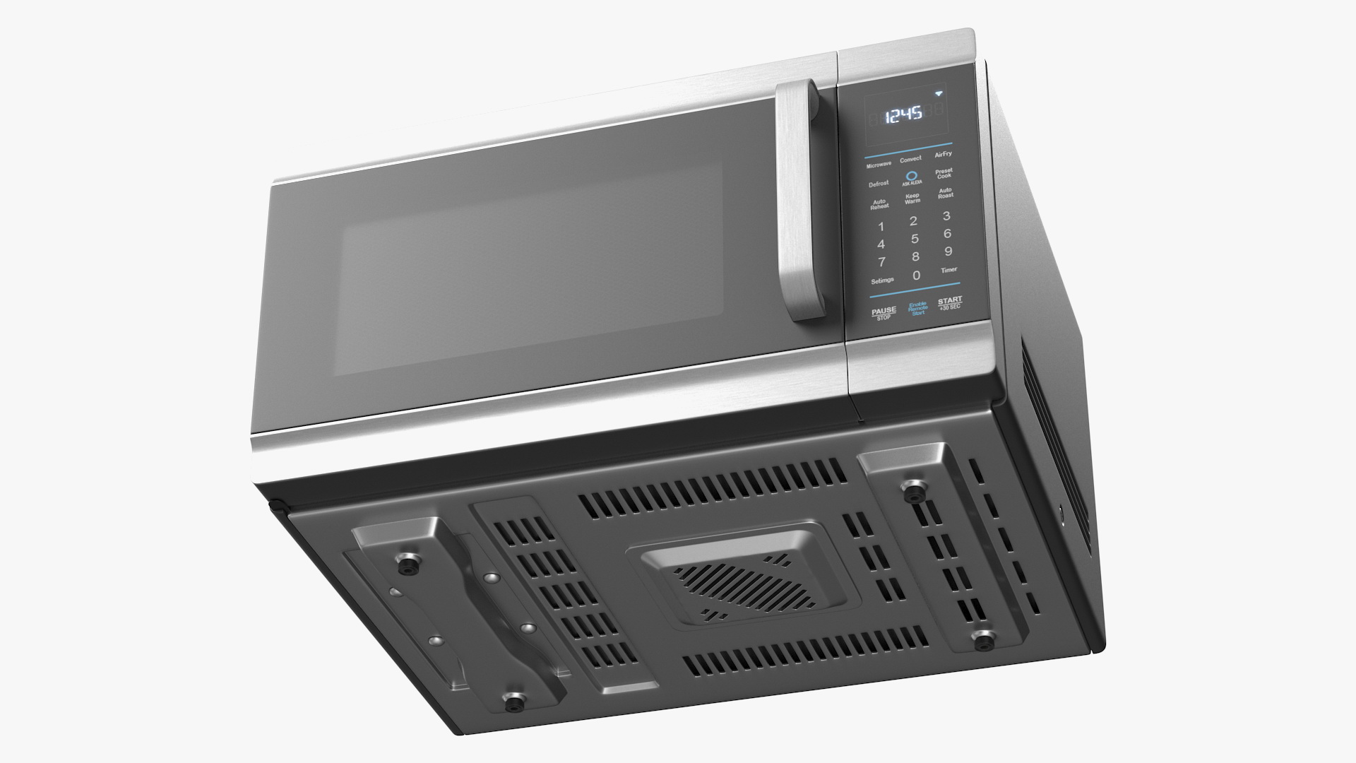 3D Amazon Alexa Smart Oven model