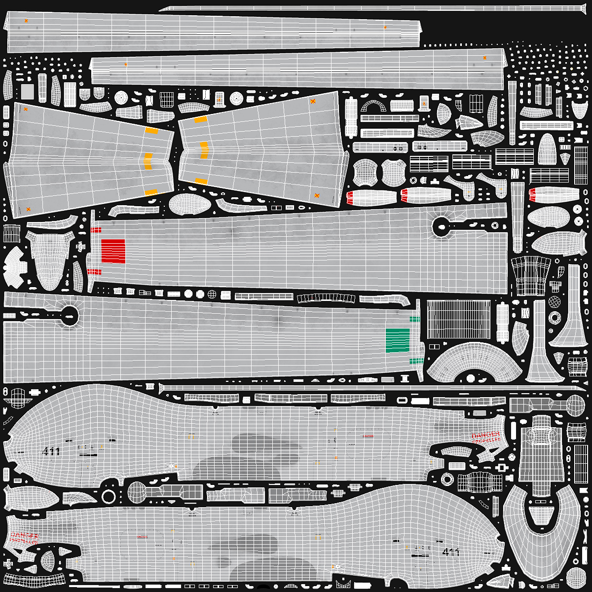Elbit Hermes 900 UAV Flight 3D