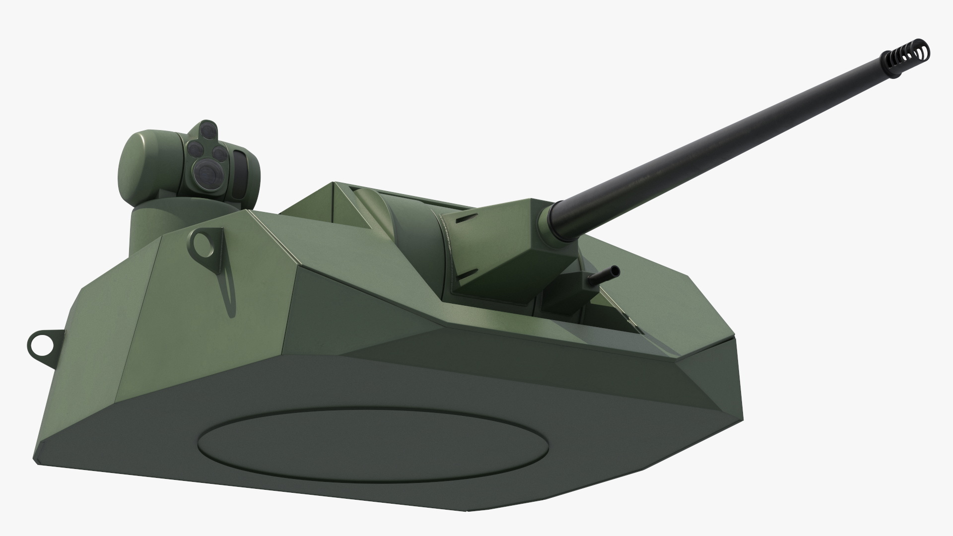 Military Weapon Module with Cannon Turret - view 7