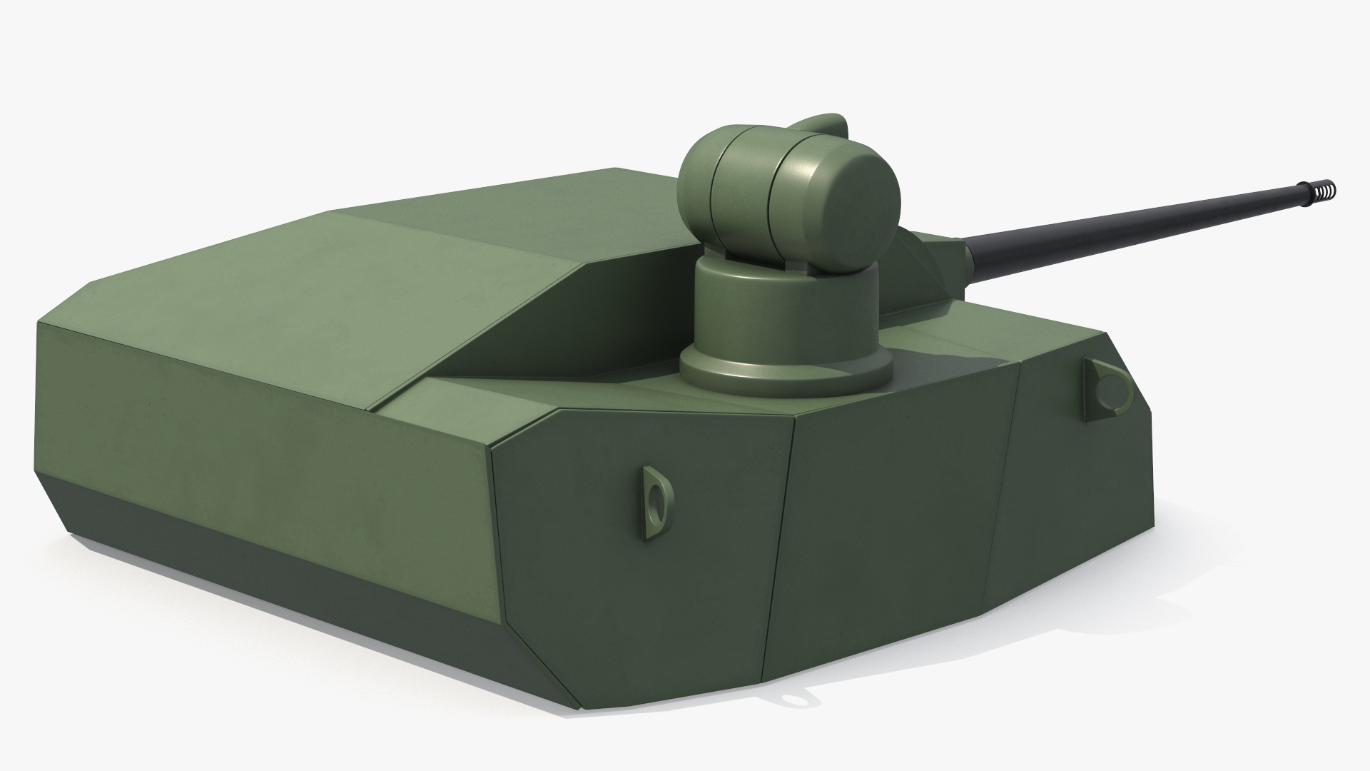 Military Weapon Module with Cannon Turret - view 5
